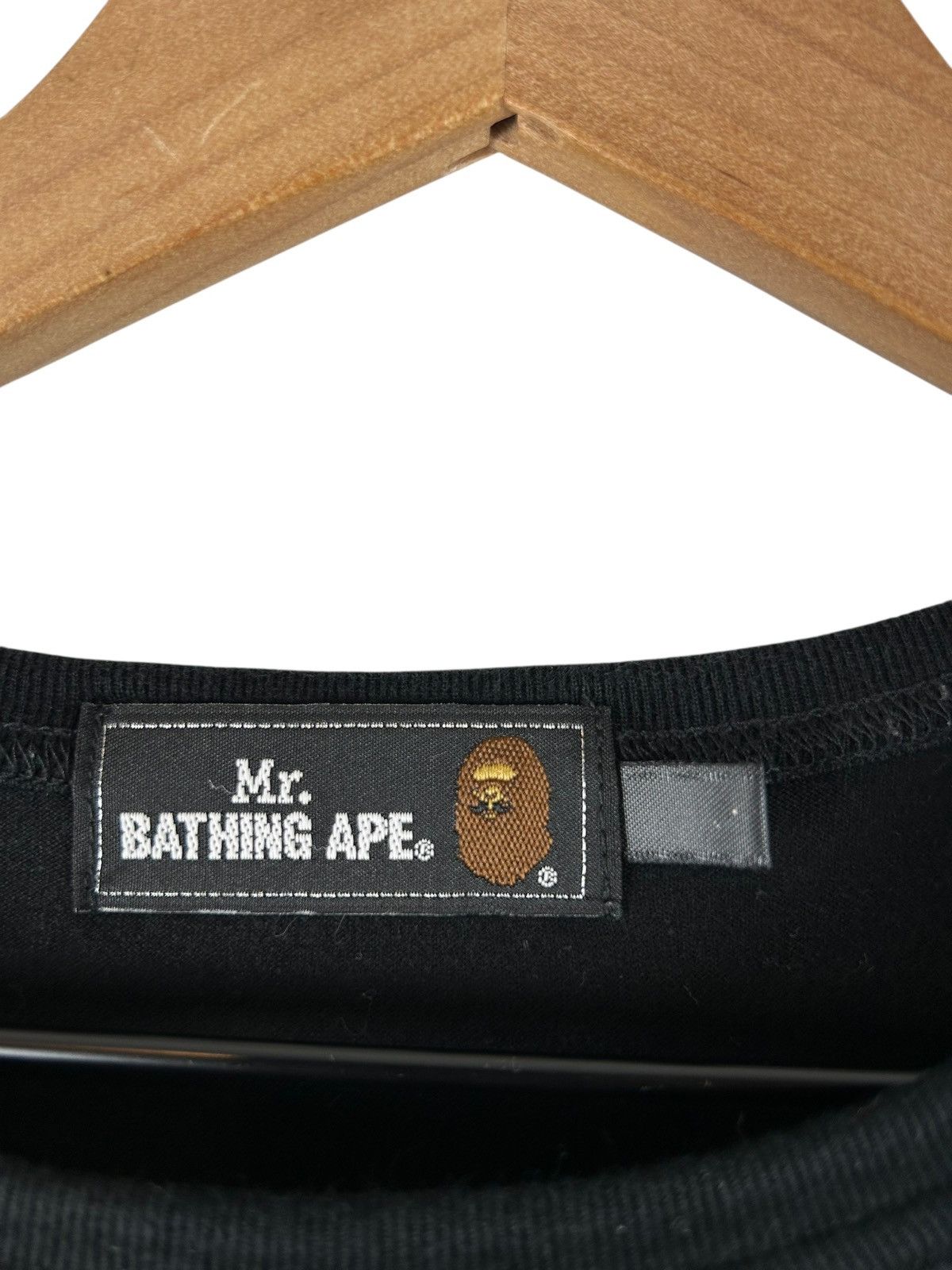 Bape Bape Head Logo L/S Print T-Shirt Size US L / EU 52-54 / 3 - 5 Thumbnail