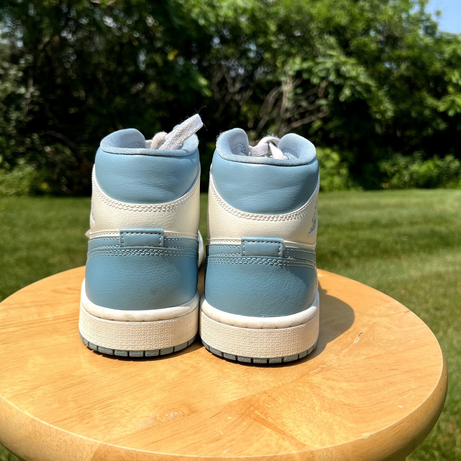 Jordan Brand × Nike Size 8.5 - Air Jordan 1 Mid University Blue Women's Shoes Size US 8.5 / IT 38.5 - 6 Thumbnail