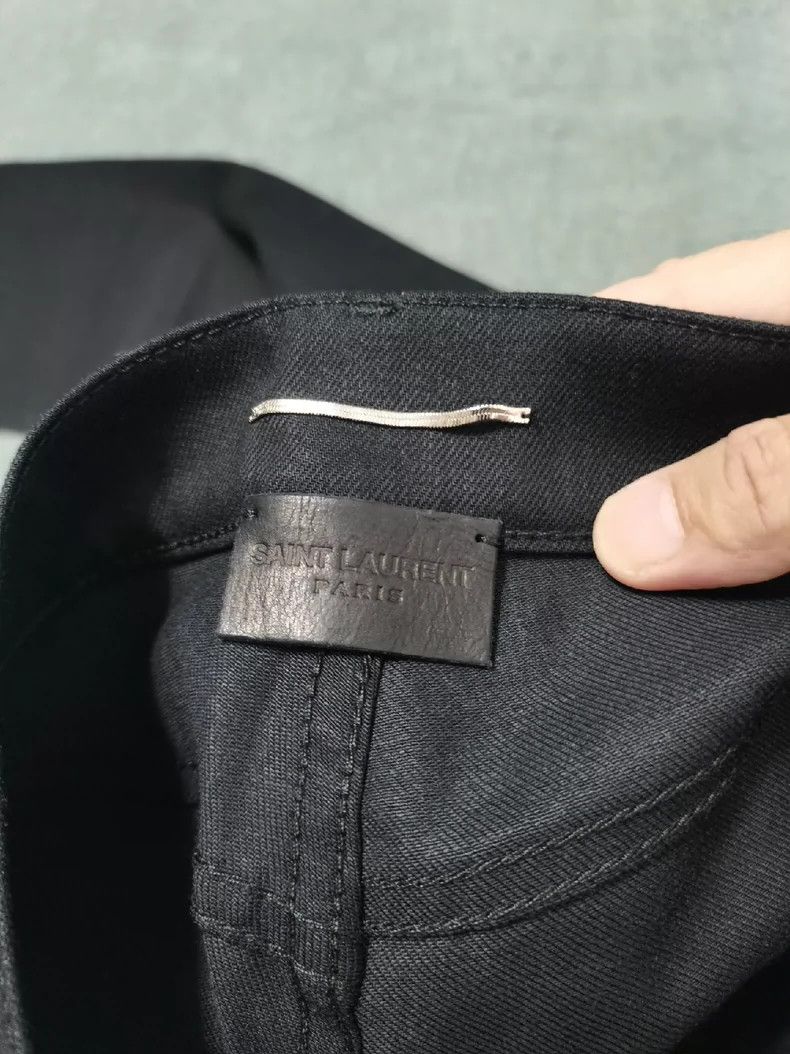 Yves Saint Laurent saint laurentBlack Basic Classic Skinny Jean 2503-Nextarrow Size US 29 - 7 Thumbnail