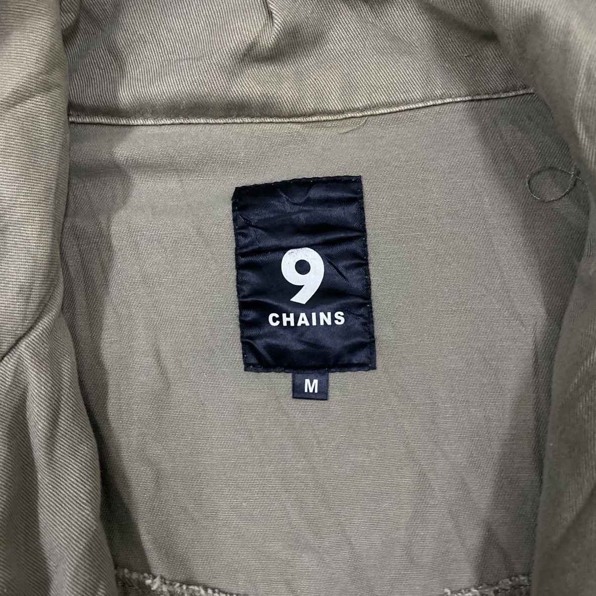 Le Grande Bleu (L.G.B.) Vintage Y2K 9 Chains Jacket Emo Punk Opium Ifsixwasnine Lgb Size US M / EU 48-50 / 2 - 5 Thumbnail