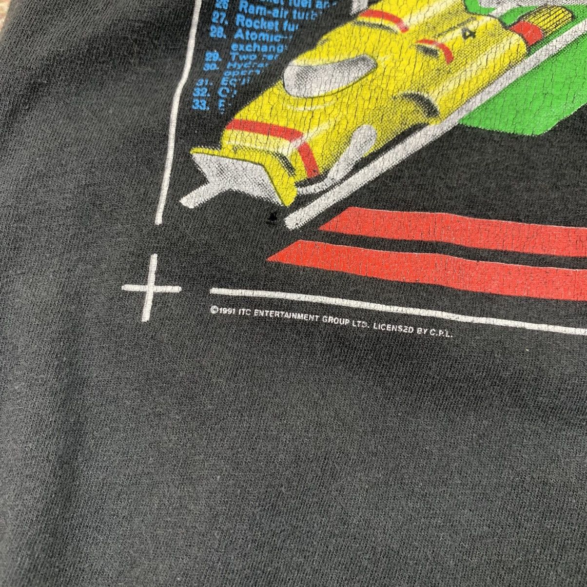 Vintage Vintage 1991 Thunderbirds T shirt Size US S / EU 44-46 / 1 - 3 Thumbnail