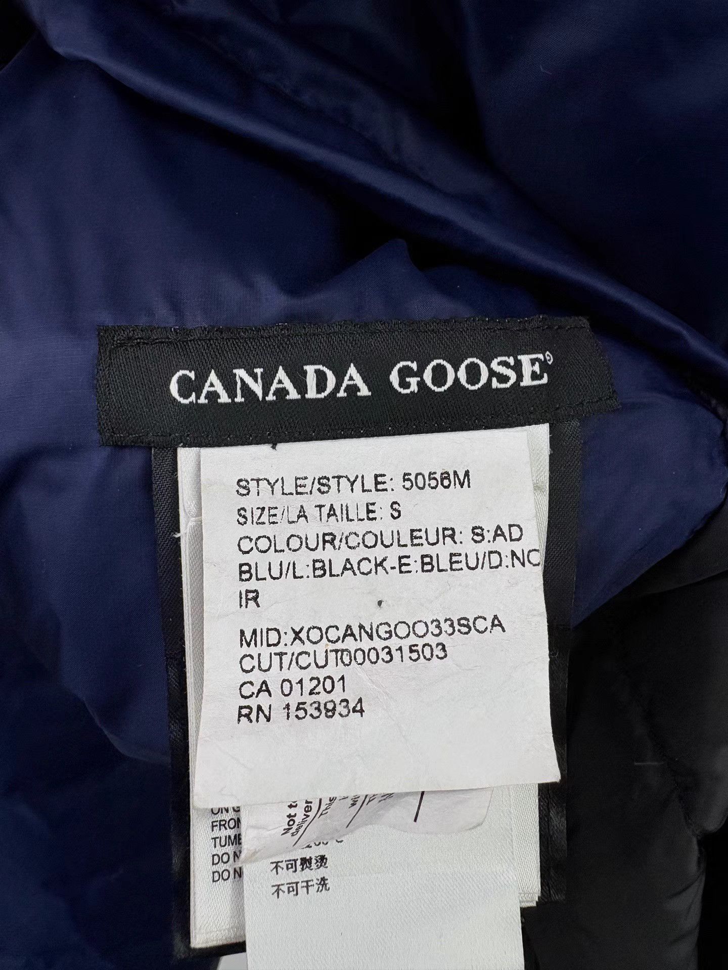 Canada Goose CANADA GOOSE LODGE Logo Down Jacket Size US S / EU 44-46 / 1 - 5 Thumbnail