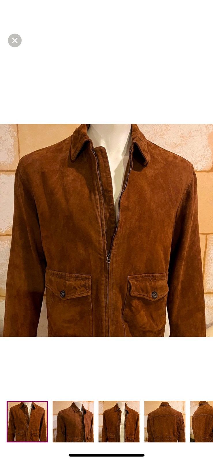 Polo Ralph Lauren Polo Ralph Lauren Men Irvin.suede Utility Jacket Size US XXL / EU 58 / 5 - 1 Thumbnail
