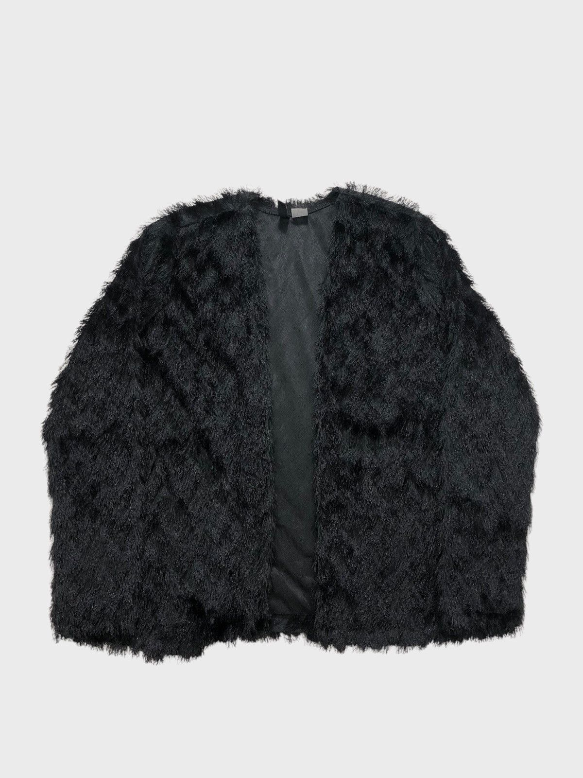 14th Addiction × If Six Was Nine × Le Grande Bleu (L.G.B.) Vintage Divided Mohair Jacket Size S / US 4 / IT 40 - 1 Thumbnail
