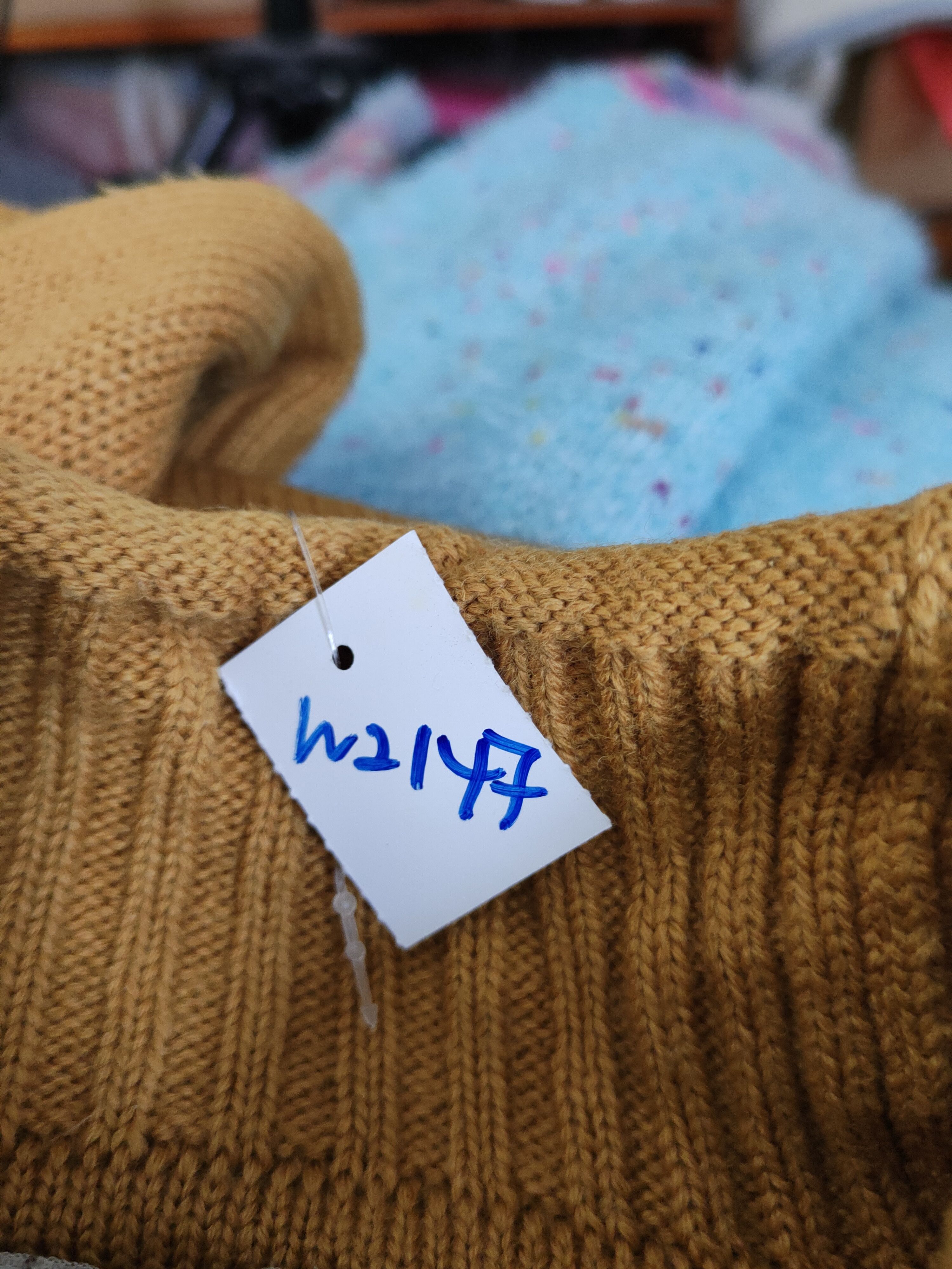 Vintage Bela Mustard Golfing Knitwear Sweatshirts #W2147 Size M / US 6-8 / IT 42-44 - 14 Thumbnail