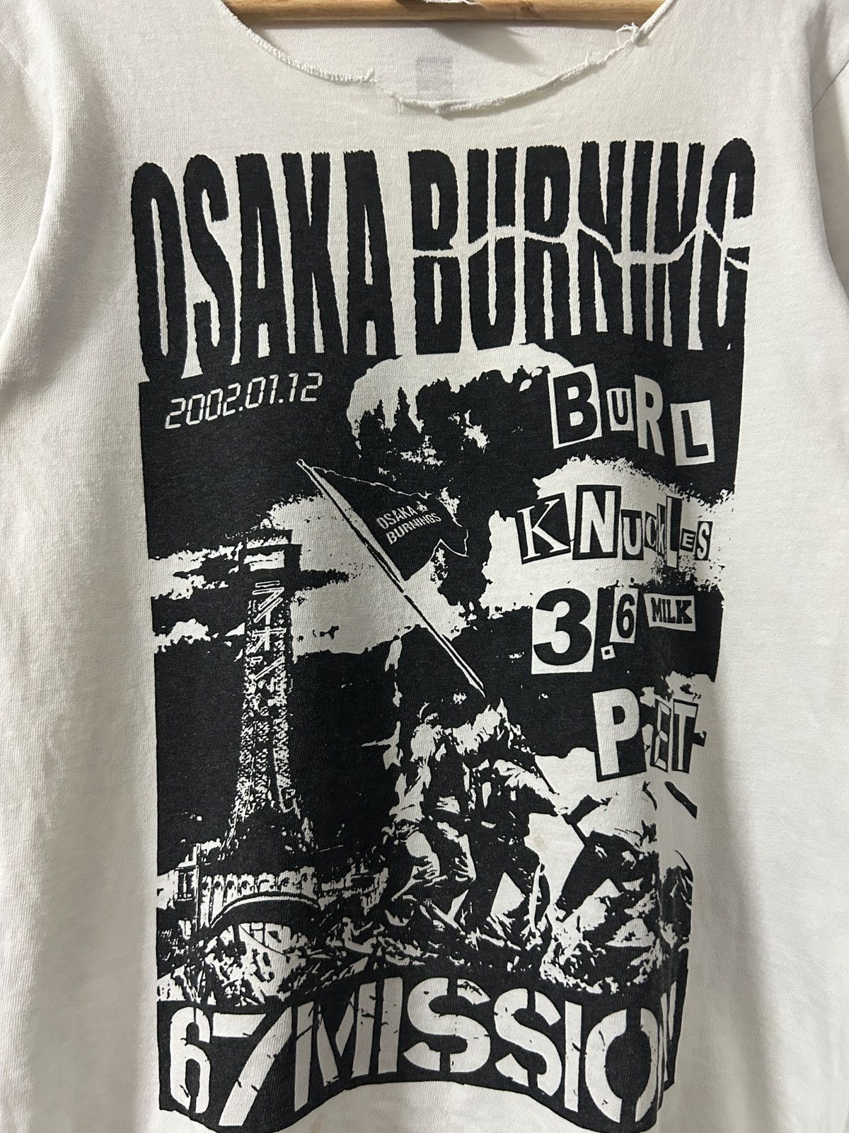 Band Tees Vintage 67 Mission Distressed Punk Band Sex Pistol Font Size US S / EU 44-46 / 1 - 6 Thumbnail