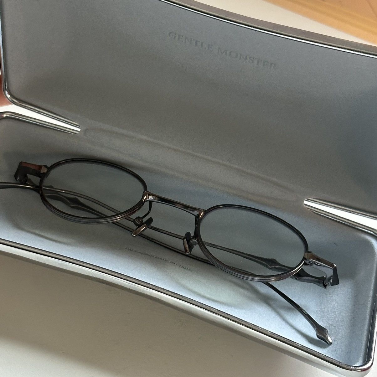 Gentle Monster gentle monster zodiac D02 round frame glasses silver Size ONE SIZE - 5 Thumbnail