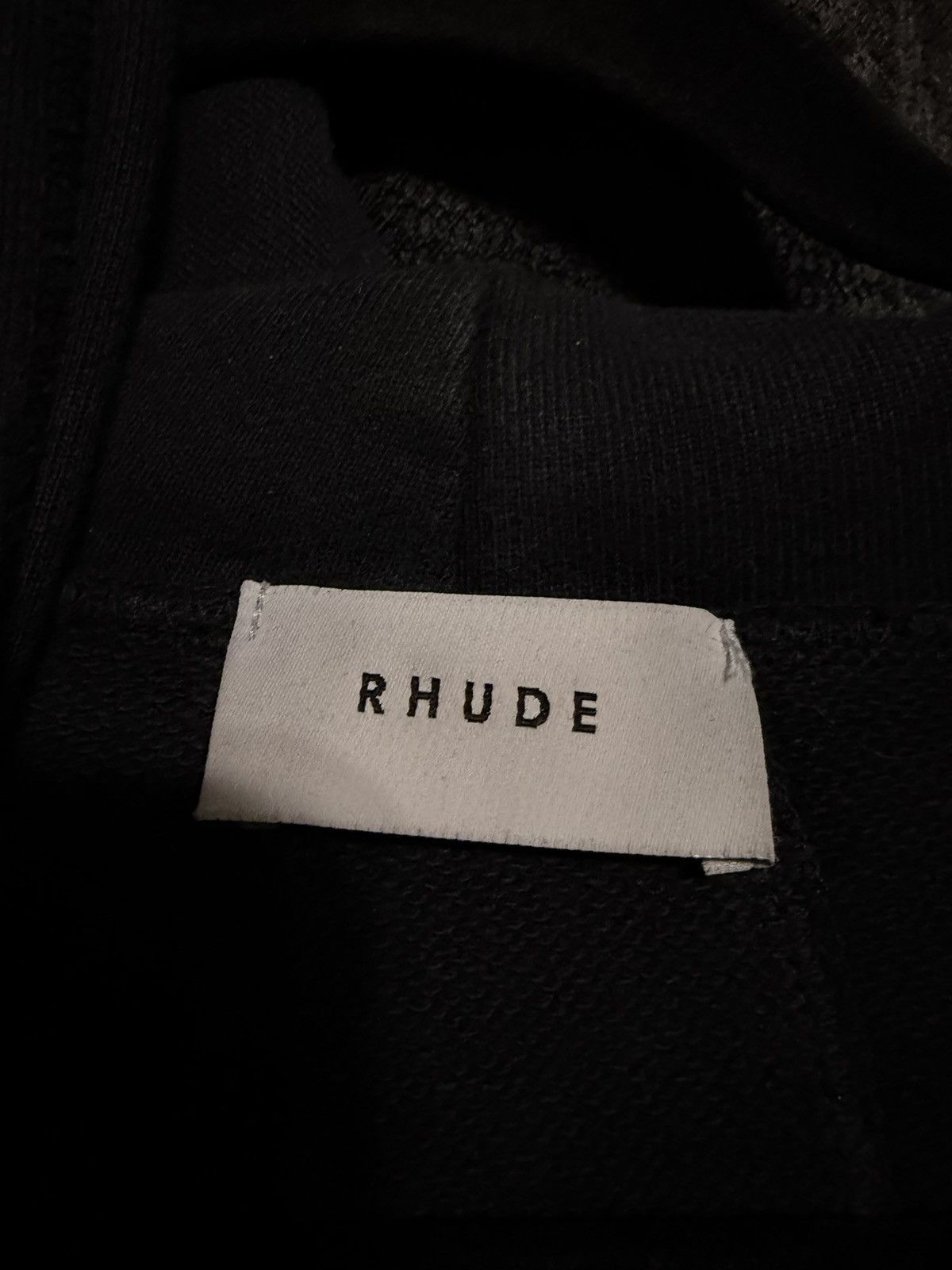 Rhude Fumar Mata Zip Up in Vintage Black Size US M / EU 48-50 / 2 - 6 Thumbnail