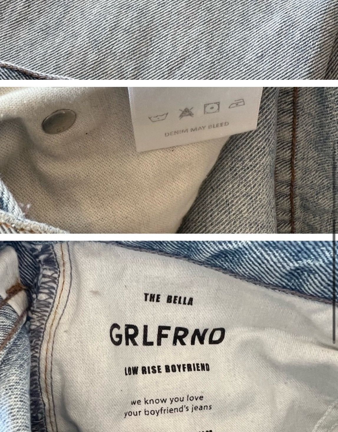 GRLFRND GRLFRND Bella low rise jeans Size 26" / US 2 / IT 38 - 3 Thumbnail