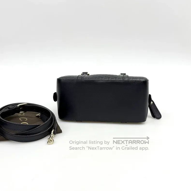 Gucci Gucci Double G old flower embossed full leather Boston bag Size ONE SIZE - 3 Thumbnail