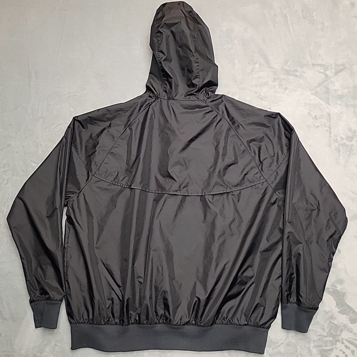 Nike Nike Windrunner Jacket Mens XL Black Hooded Running Wind Breaker Hoodie Size US XL / EU 56 / 4 - 7 Thumbnail