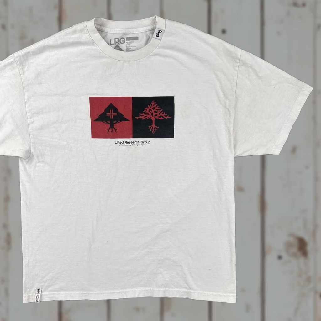Vintage LRG T Shirt Mens White 2XL Hip Hop Streetwear Crew Neck Short Sleeve Size US XXL / EU 58 / 5 - 1 Thumbnail
