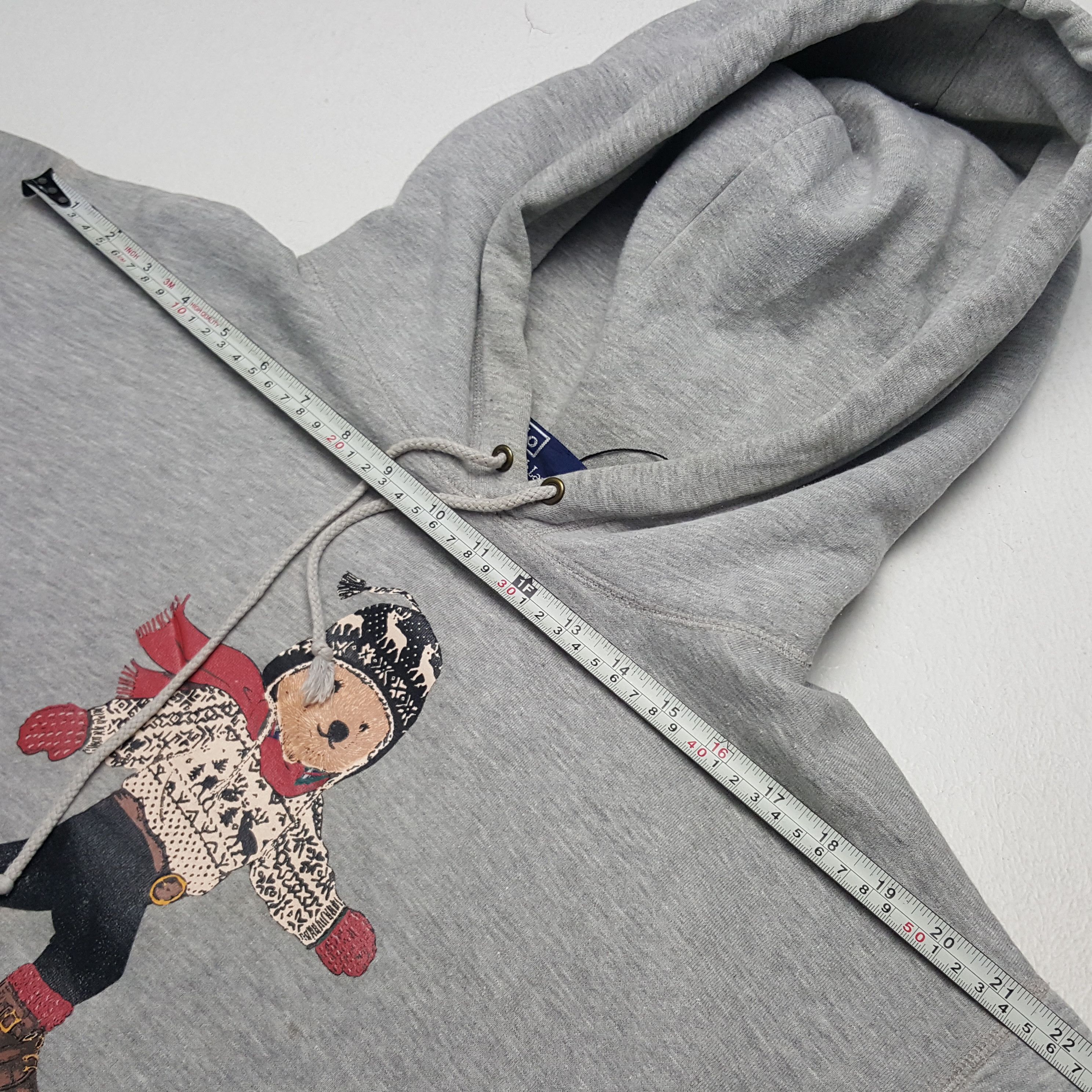 Polo Ralph Lauren × Vintage Vintage Polo Bear By Ralph Lauren Fashion Brand Hoodies Size US XL / EU 56 / 4 - 6 Thumbnail