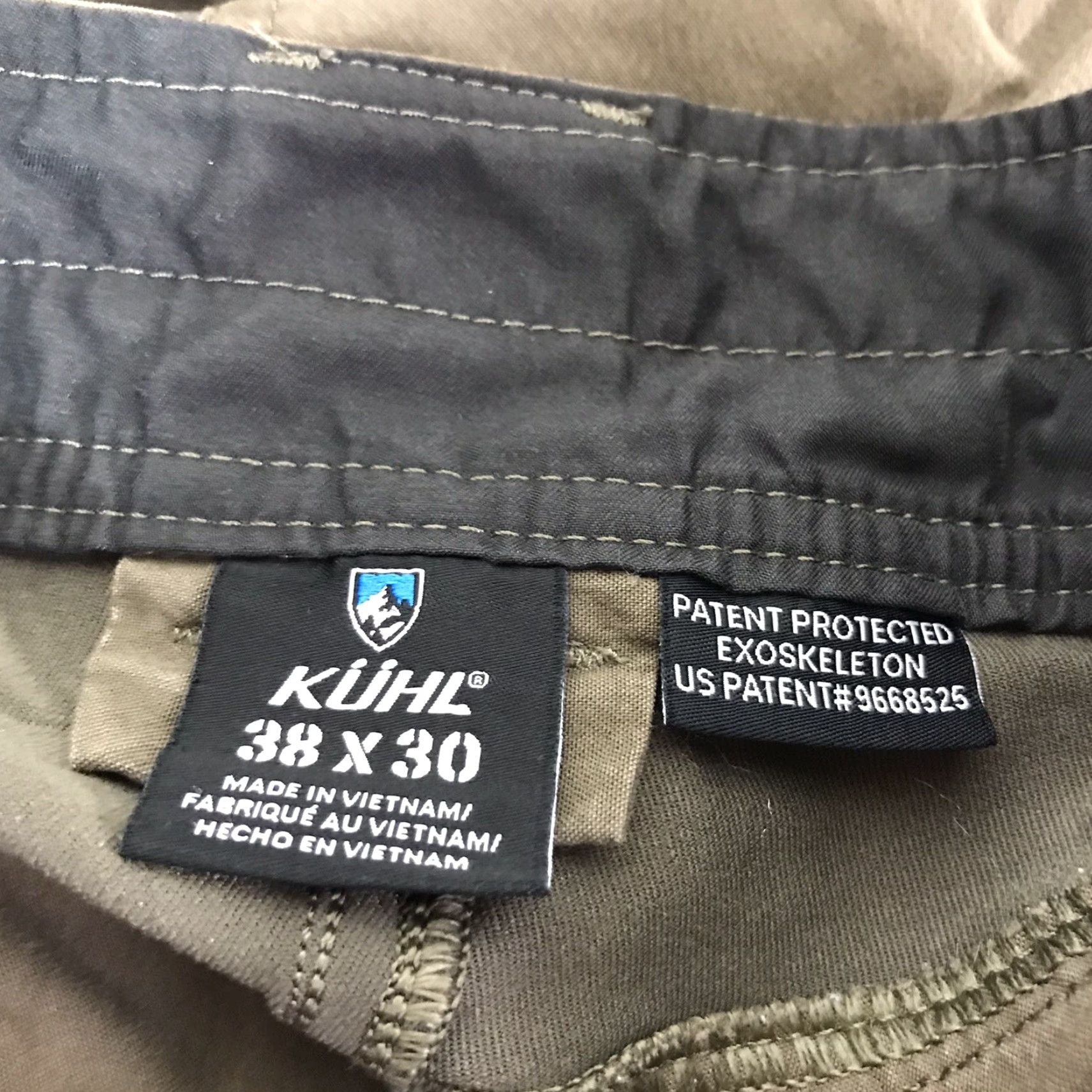 Vintage Kuhl Green Cargo Pants Mens Size 38x30 Cargo Pants Regular Fit Flat Front Outdoor Size US 38 / EU 54 - 6 Thumbnail
