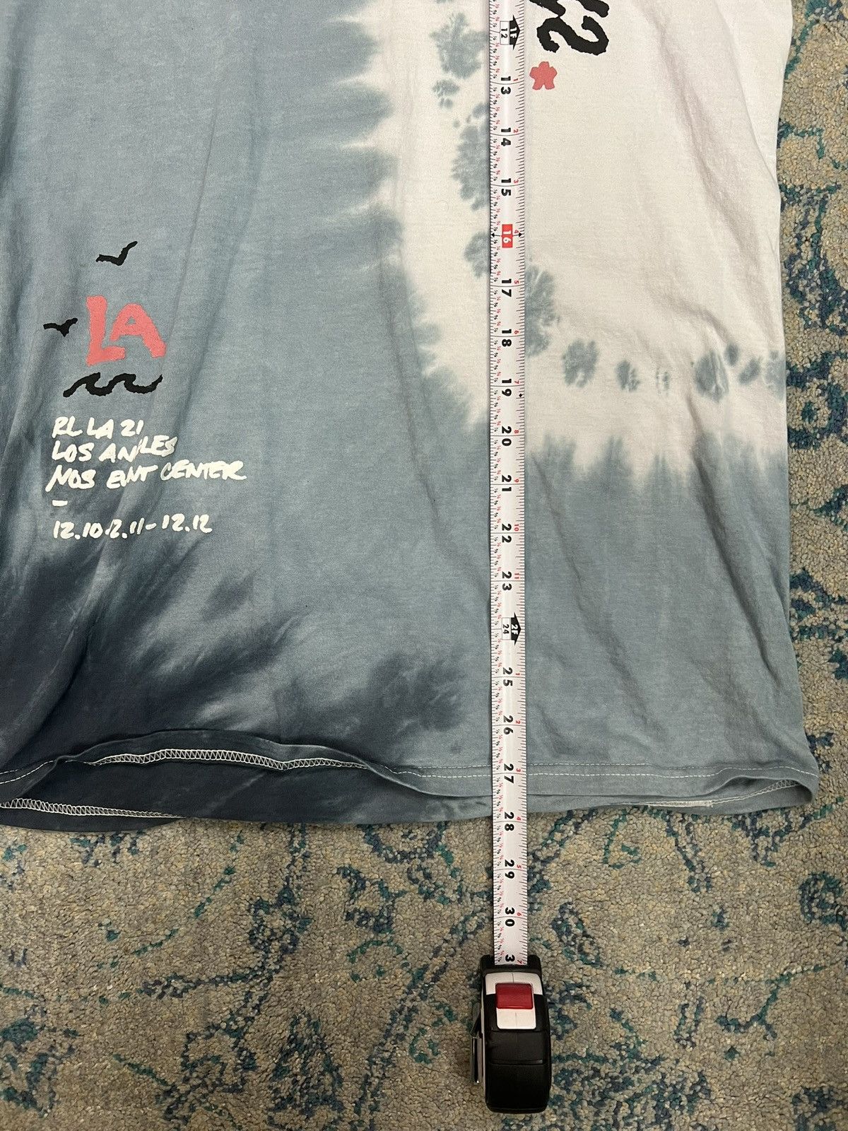 Rolling Loud Rolling Loud 2021 Tie Dye Kid Long Sleeve T Shirt Medium Size US M / EU 48-50 / 2 - 4 Thumbnail
