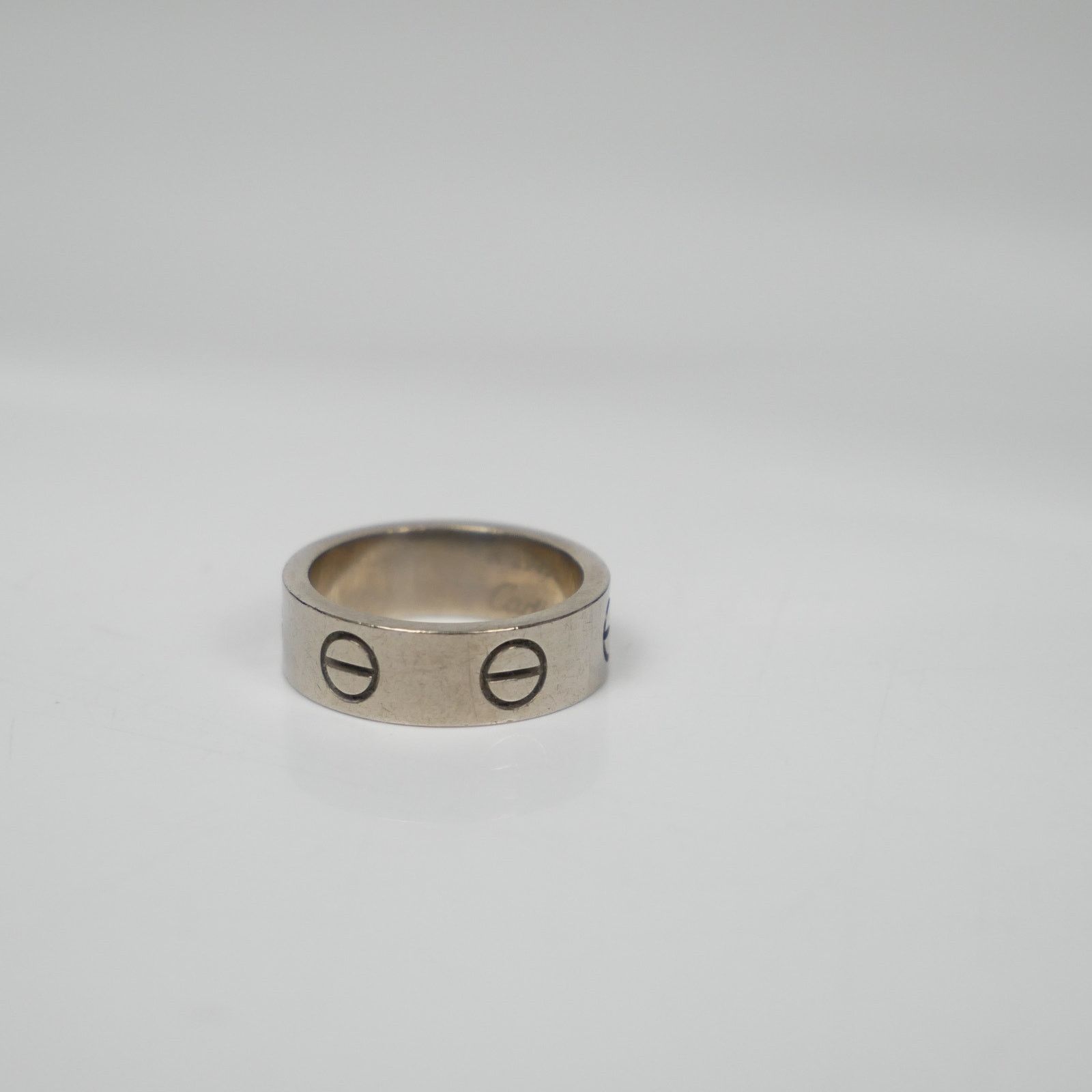 Cartier Cartier Love Ring 18K White Gold Size ONE SIZE - 6 Thumbnail