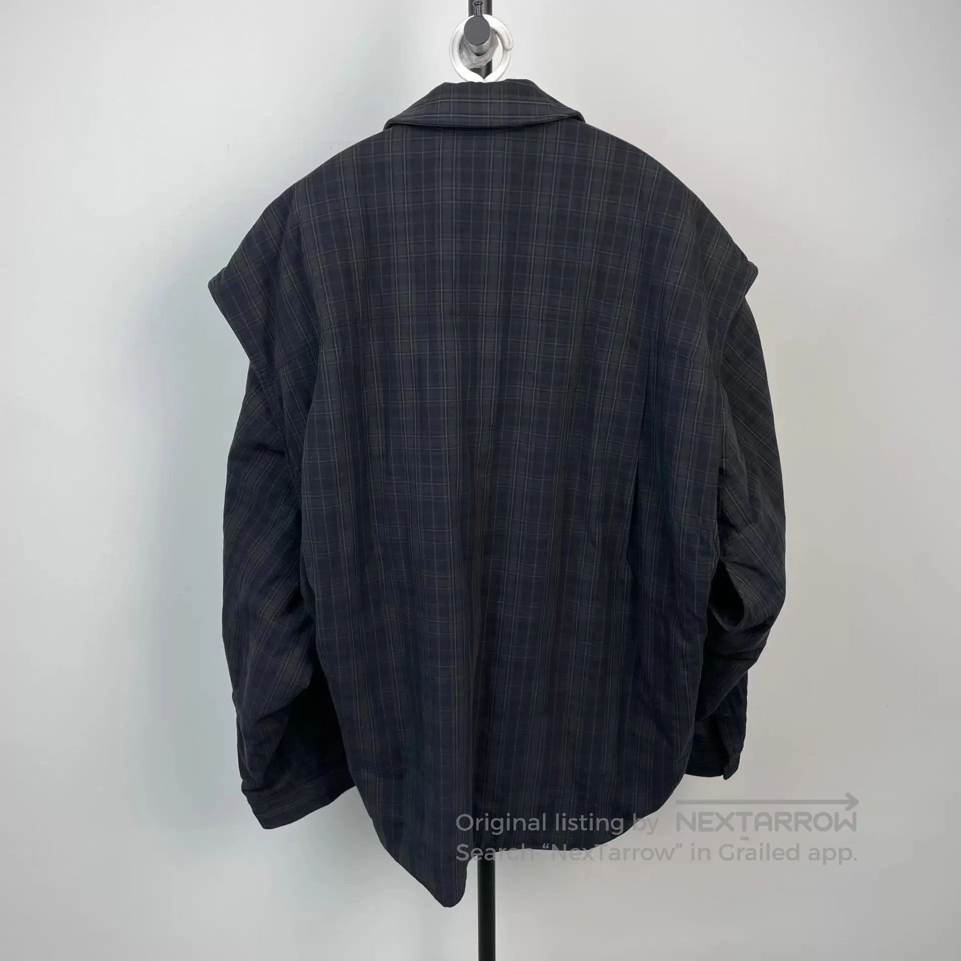 Balenciaga Plaid Long Sleeve Button-Up Shirt. Size US S / EU 44-46 / 1 - 2 Thumbnail