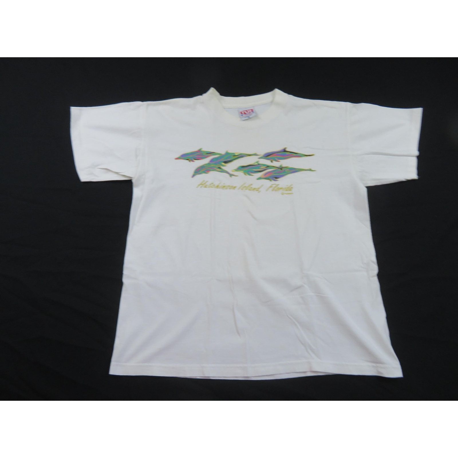 Other Hutchinson Island Florida, Dolphin, White T-shirt Sz L 1990s Size US L / EU 52-54 / 3 - 1 Thumbnail