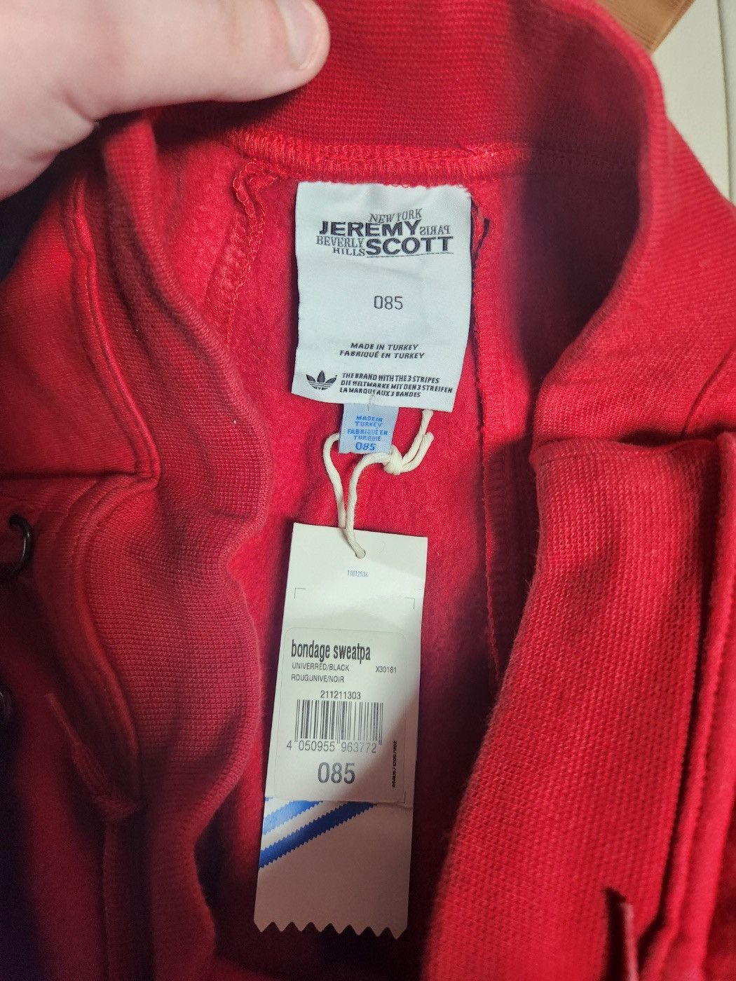 Adidas × Jeremy Scott Jeremy scott adidas bondage sweatpants Size US 31 - 5 Thumbnail