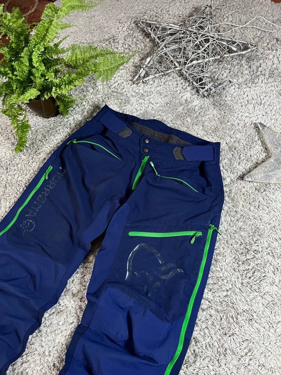 Norrona Norrøna Pants Gorpcore Outdoor Streetwear Big Logo Rare Size US 32 / EU 48 - 3 Thumbnail