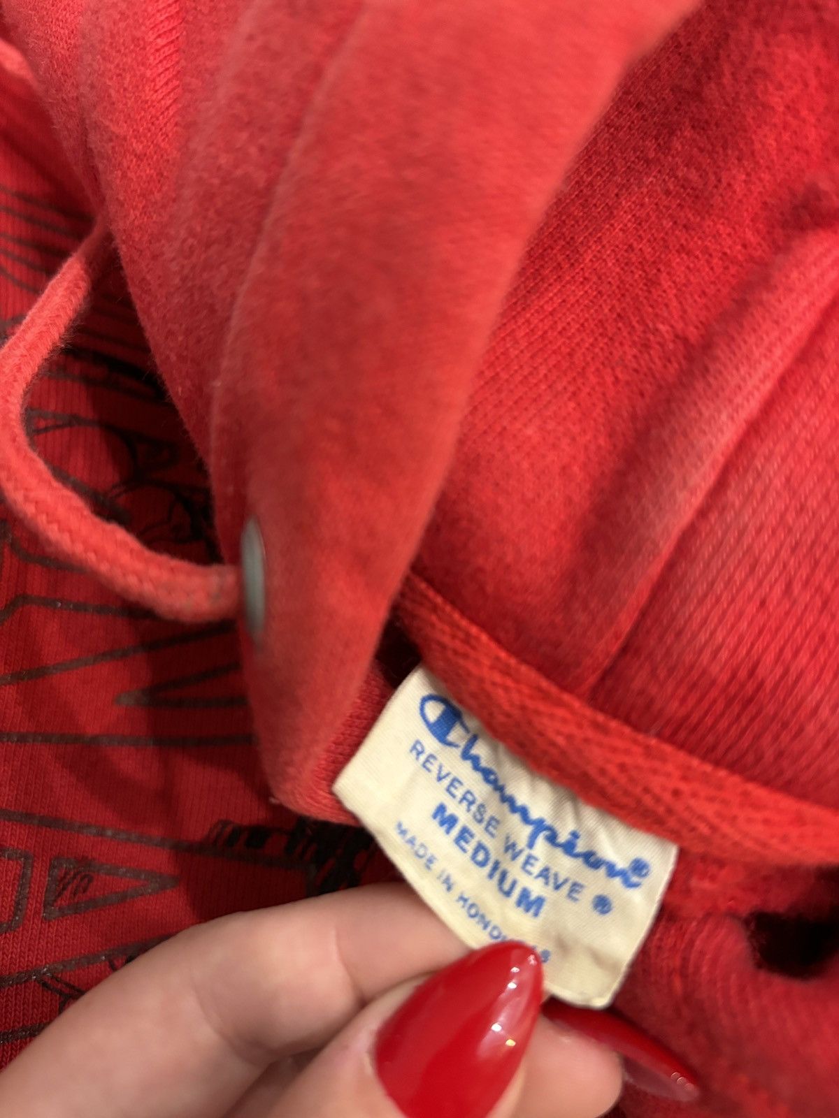 Menace Menace Beverly Hills Gun Range Red Hoodie M Size US M / EU 48-50 / 2 - 3 Thumbnail