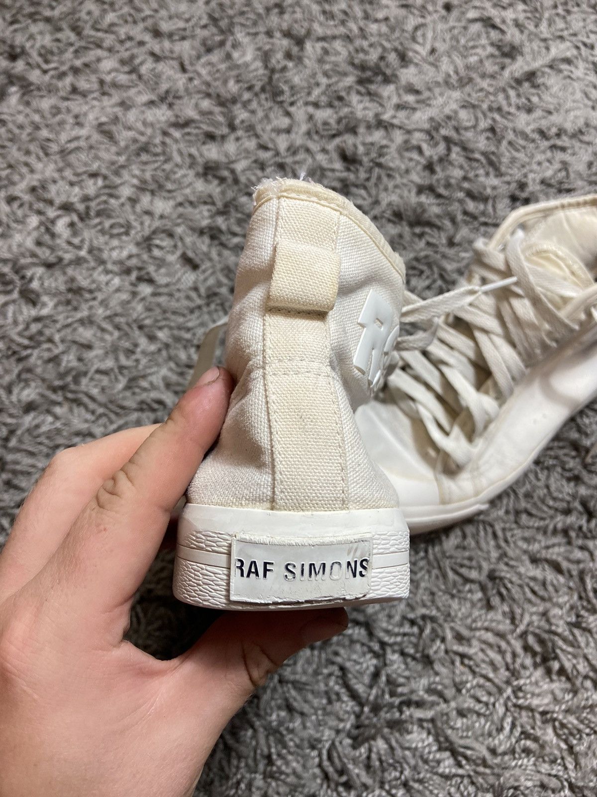 Adidas × Raf Simons RAF SIMONS X ADIDAS SPIRIT HIGH TOP SNEAKERS JAPAN STYLE Size US 7.5 / IT 37.5 - 4 Thumbnail