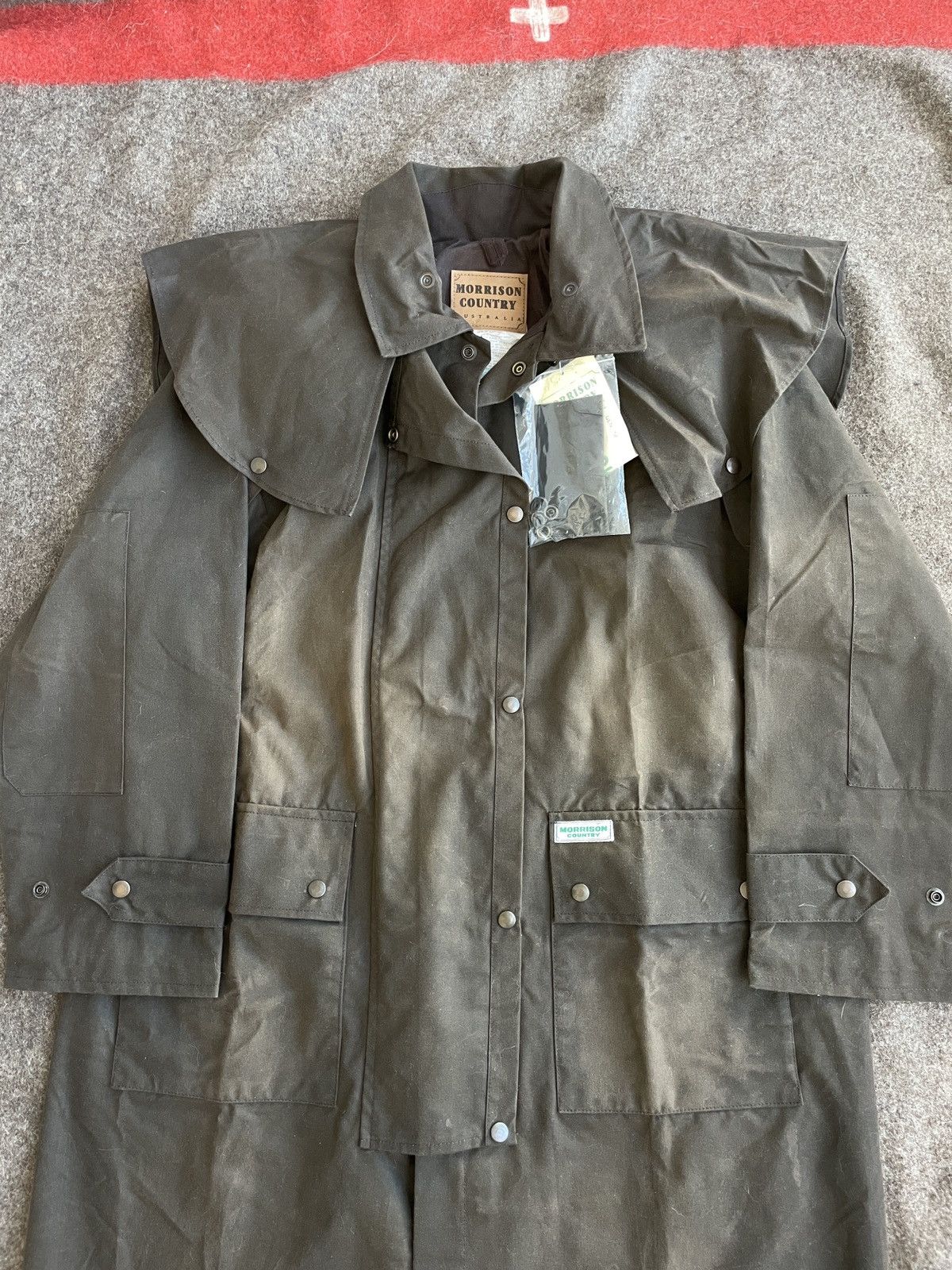 Other Morrison Country Australia Waxed Coat Size US L / EU 52-54 / 3 - 2 Thumbnail