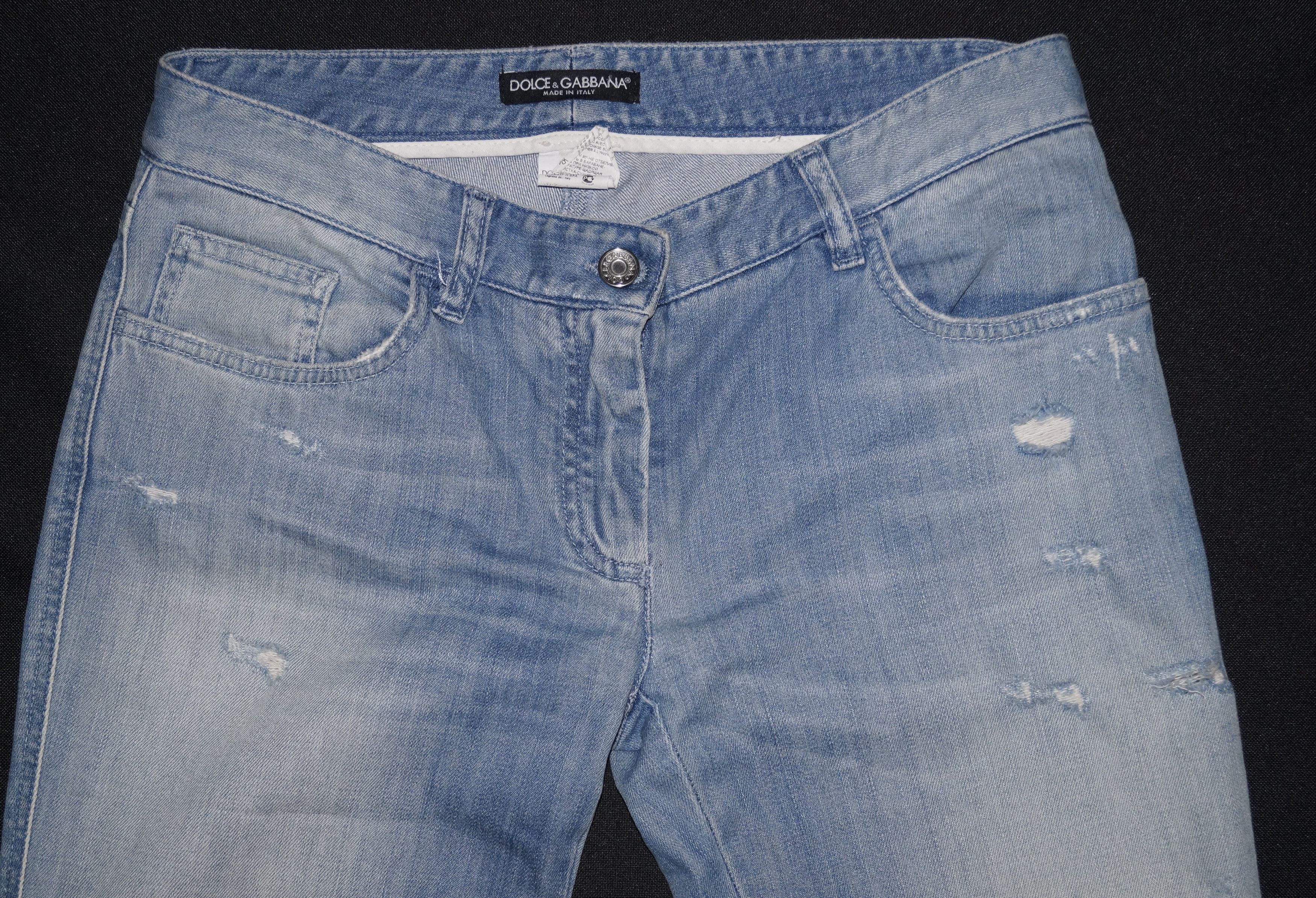 Dolce & Gabbana Dolce & Gabbana luxury Italian straigth jeans 42 size Size 42" / US 20 - 5 Thumbnail