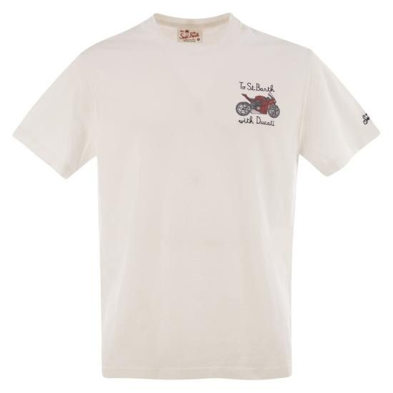 MC2 Saint Barth MC2 SAINT BARTH Men Polo Shirts TSHM001 WHITE Size US S / EU 44-46 / 1 - 1 Thumbnail