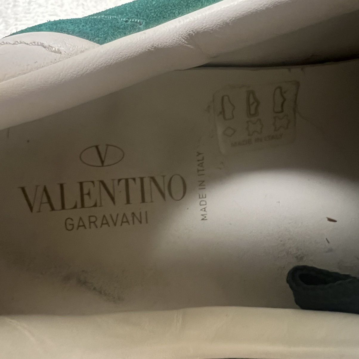 Valentino Valentino Green Suede Low Tops Size US 10.5 / EU 43-44 - 10 Thumbnail