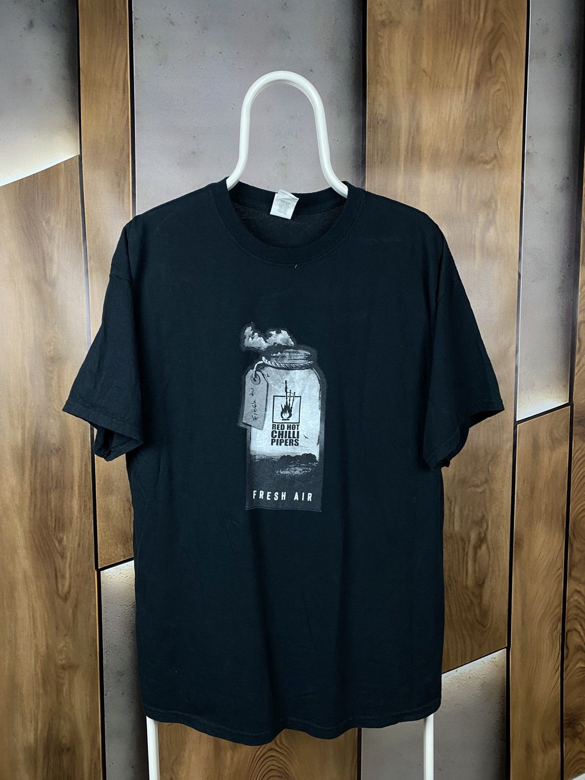 Band Tees 🎸T-Shirt Red Hot Chilli Pipers Fresh Air Album Promo Tee🎸 Size US XL / EU 56 / 4 - 1 Thumbnail