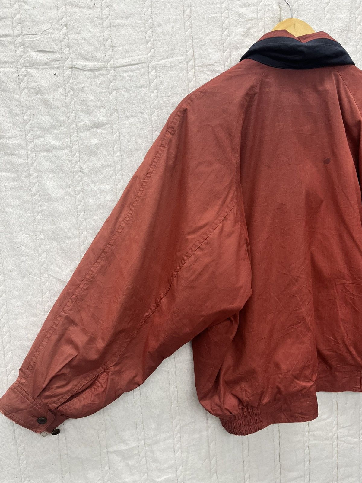 Burberry × Vintage VTG BURBERRY BOMBER JACKET HIDDEN HOODIE Size US M / EU 48-50 / 2 - 5 Thumbnail