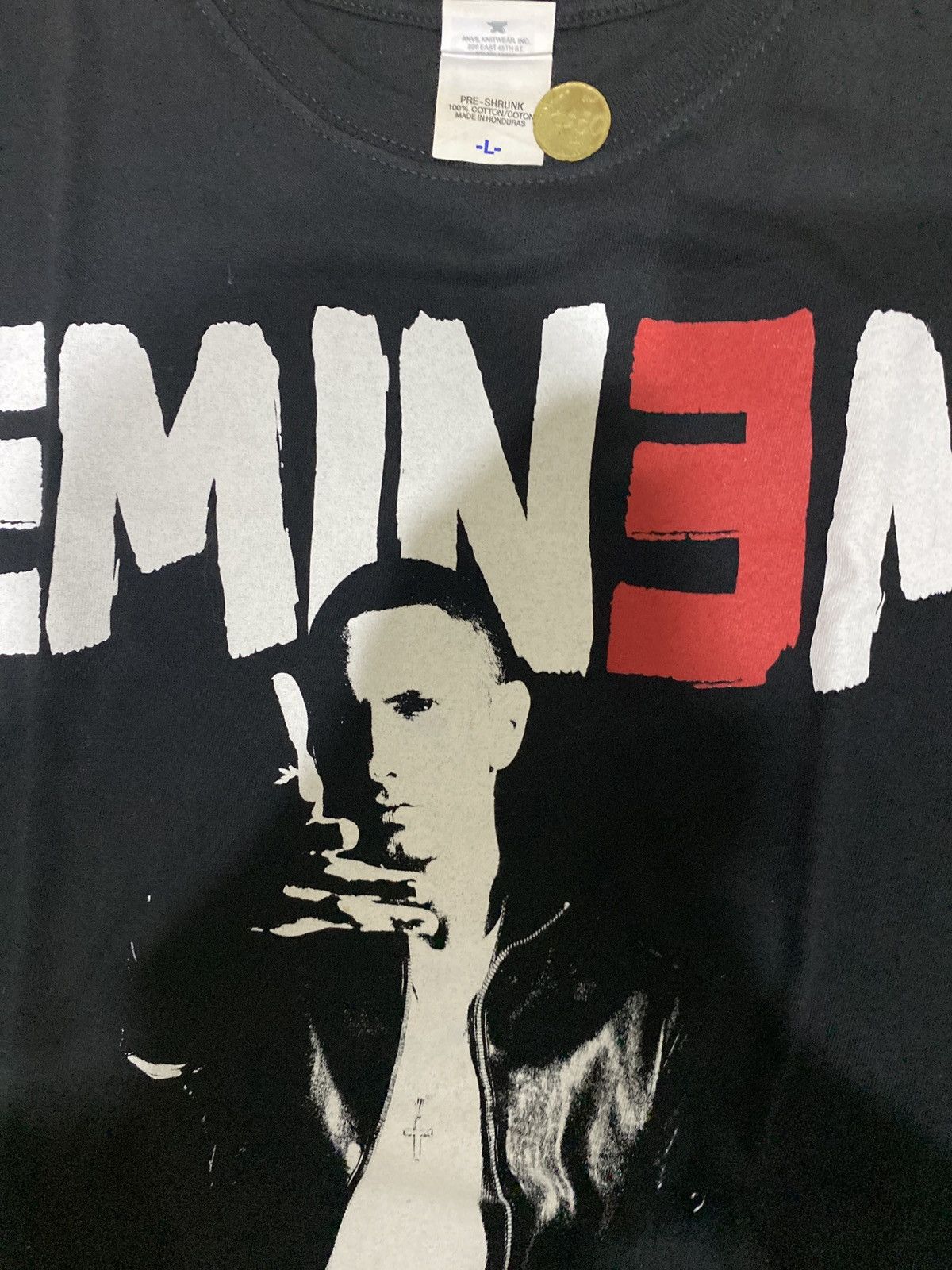 Anvil × Eminem × Rap Tees Eminem Tour 2011 Rap Tee Size US L / EU 52-54 / 3 - 6 Thumbnail
