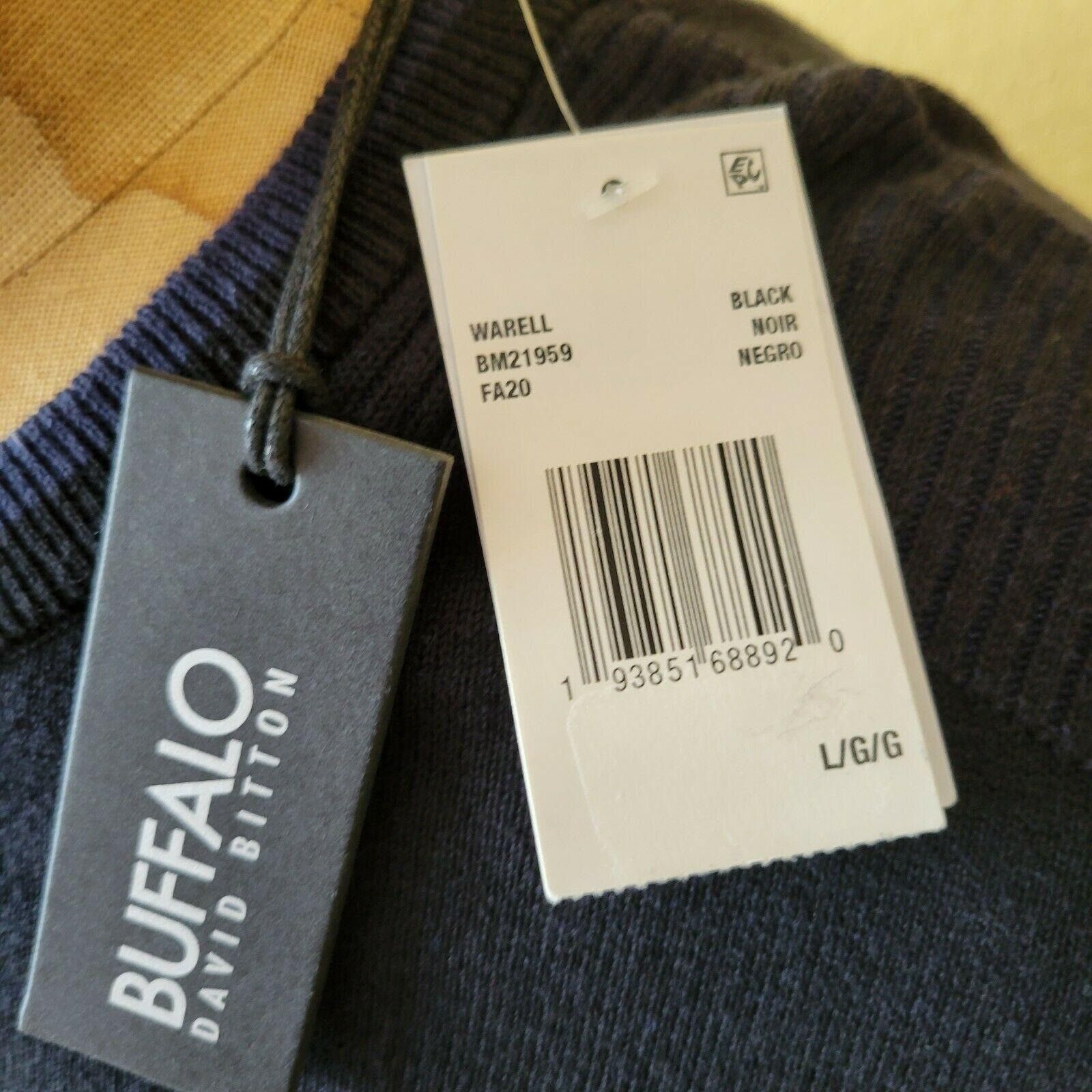 Buffalo David Bitton Men's Buffalo David Bitton Long-Sleeve Pullover Sweater Size Size US L / EU 52-54 / 3 - 8 Thumbnail
