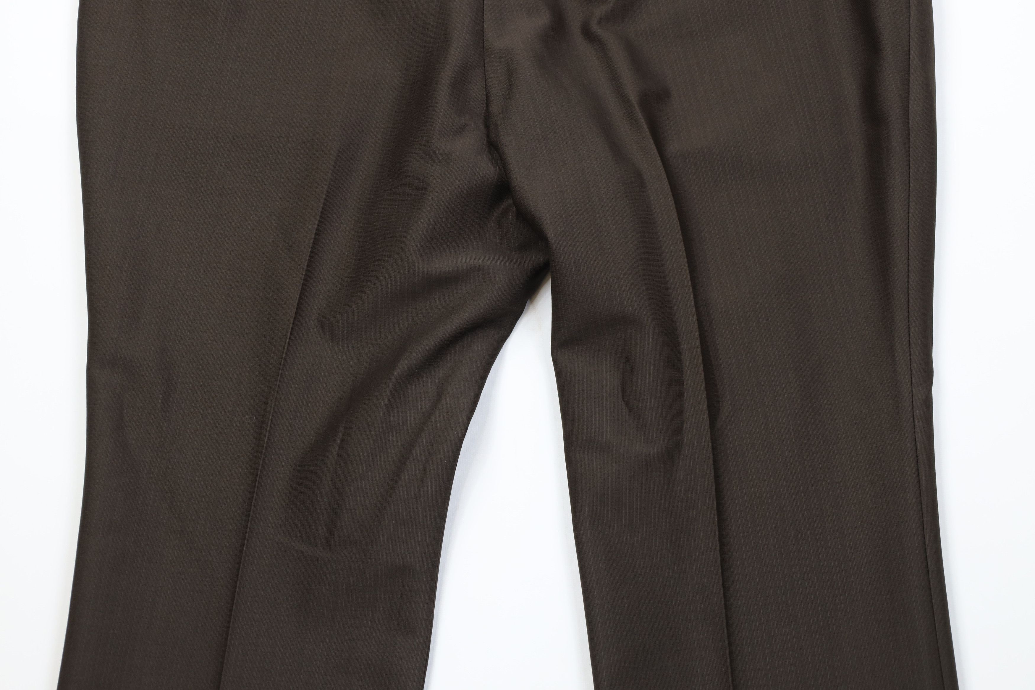 Vintage Vintage 70s Streetwear Knit Wide Leg Chino Pants Brown Size US 44 / EU 60 - 11 Thumbnail