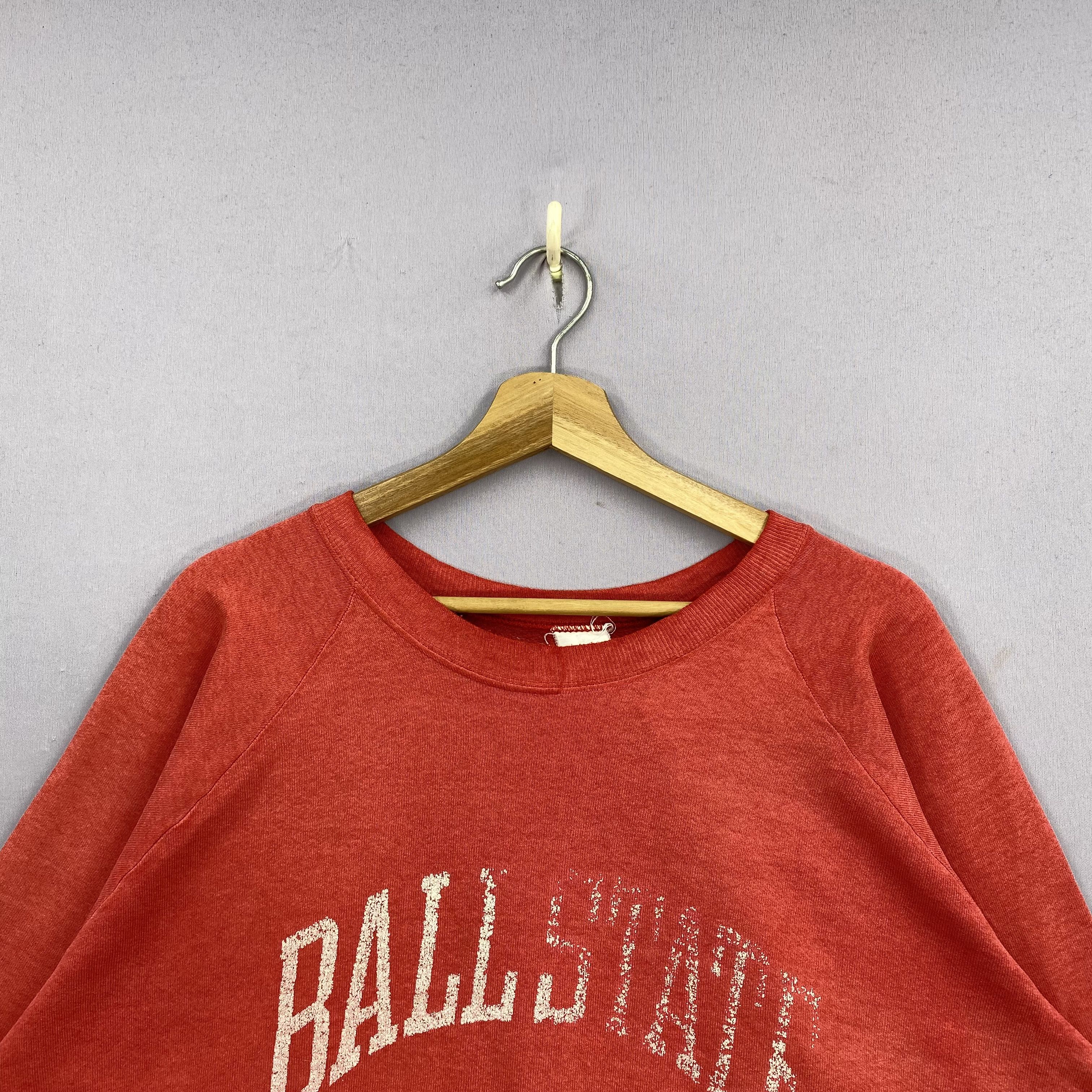 Vintage Vintage 80s Ball State University Cardinals Red Sweater Size US L / EU 52-54 / 3 - 3 Thumbnail