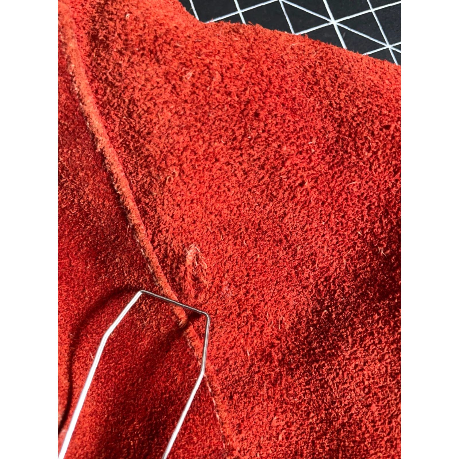 Vintage VINTAGE Burnt Orange Leather Belted Trench Coat Women's 9 / 10 Hooded Casual 70s Long Coat Size L / US 10 / IT 46 - 5 Thumbnail