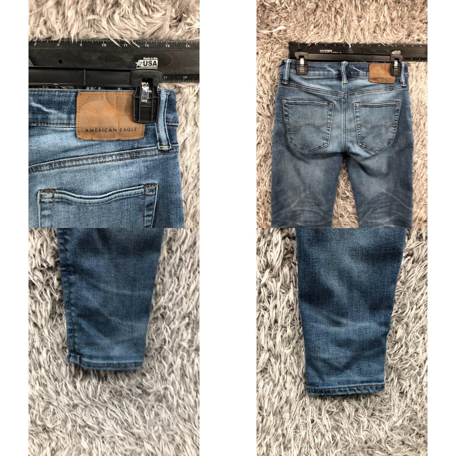 American Eagle Outfitters American Eagle Outfitters Jeans Skinny Wash Blue Size 26 Womens Size 26" / US 2 / IT 38 - 8 Thumbnail