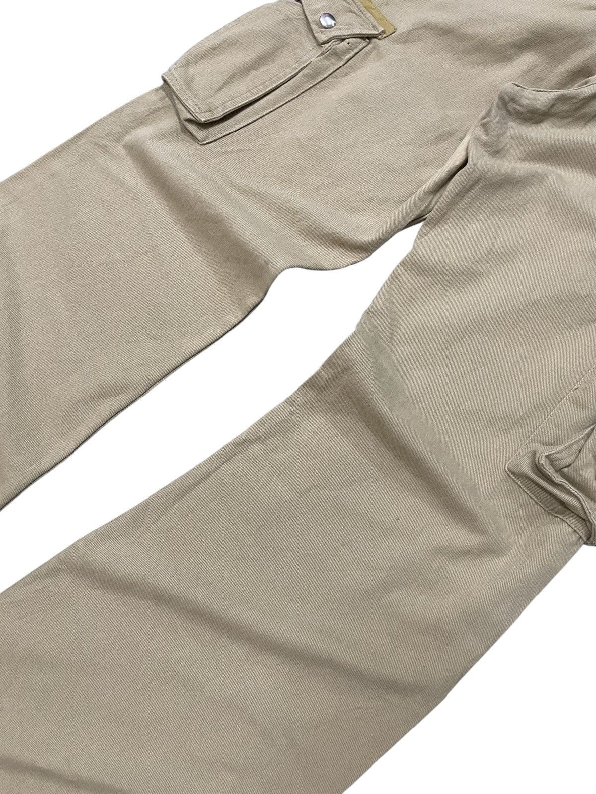 Hysteric Glamour × PPFM × Tete Homme Varosh Japan Multi Pocket Stencil Flare Cargo Pants Size US 30 / EU 46 - 12 Thumbnail