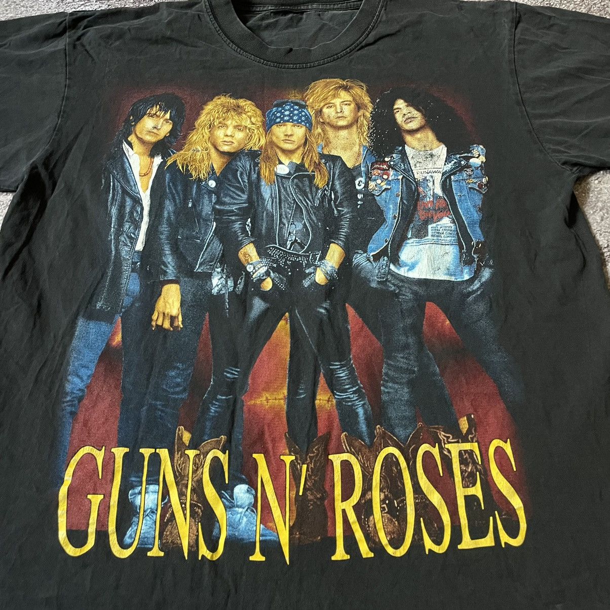 Vintage Vintage 00s Guns N Roses Band Graphic Tee Grunge Tapered M Size US M / EU 48-50 / 2 - 2 Thumbnail