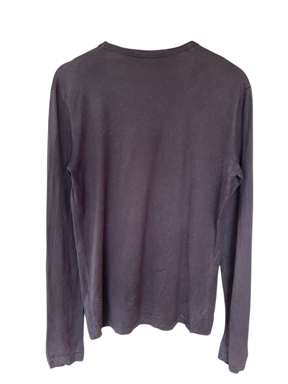 Raf Simons A/W 2005-2006 Raf Simons R Small Logo Long Sleeve Tee Size US S / EU 44-46 / 1 - 4 Thumbnail