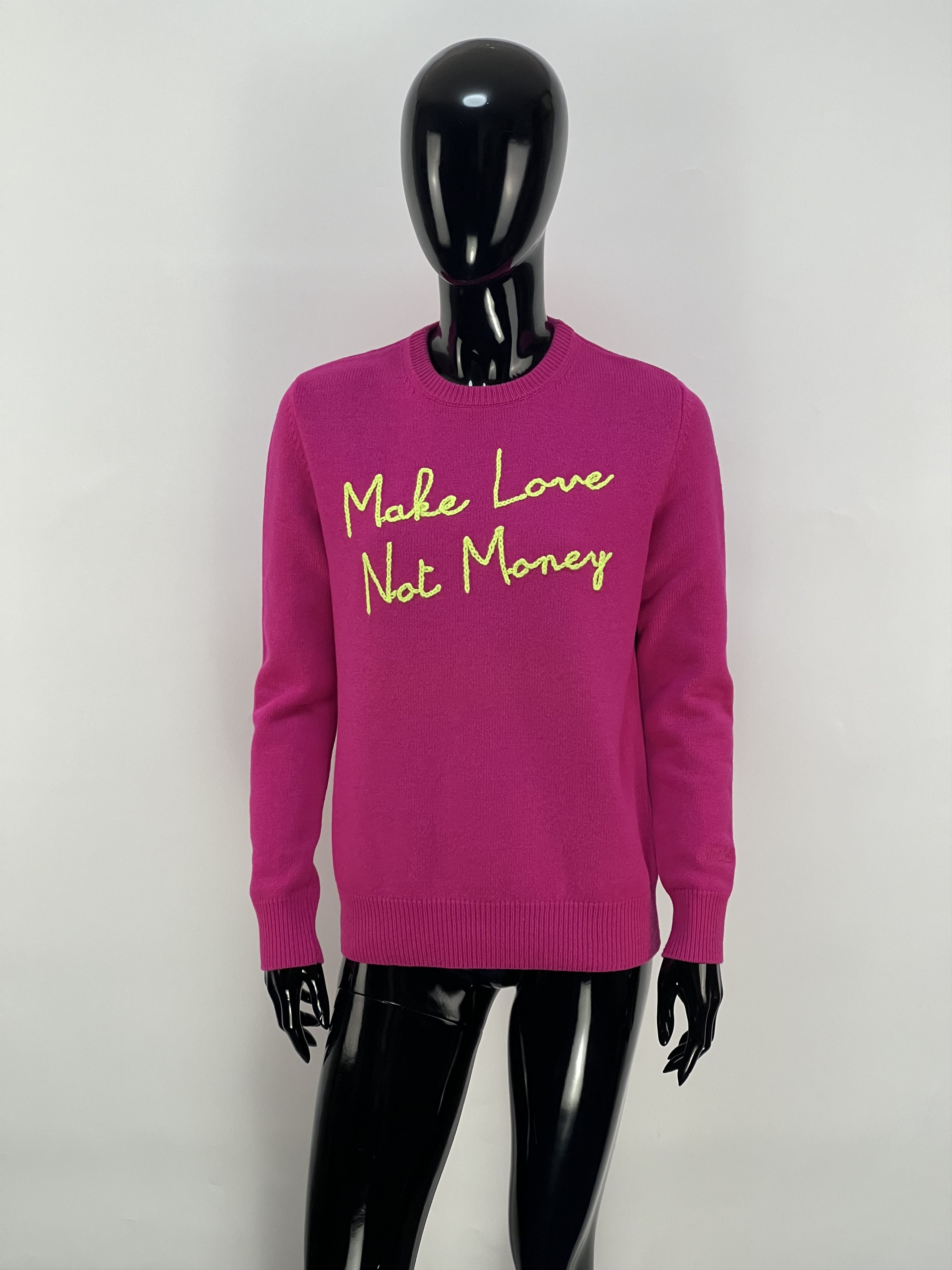 MC2 Saint Barth MC2 Saint Barth Wool Cashmere Crew Neck Sweater Embroider Size M / US 6-8 / IT 42-44 - 1 Thumbnail
