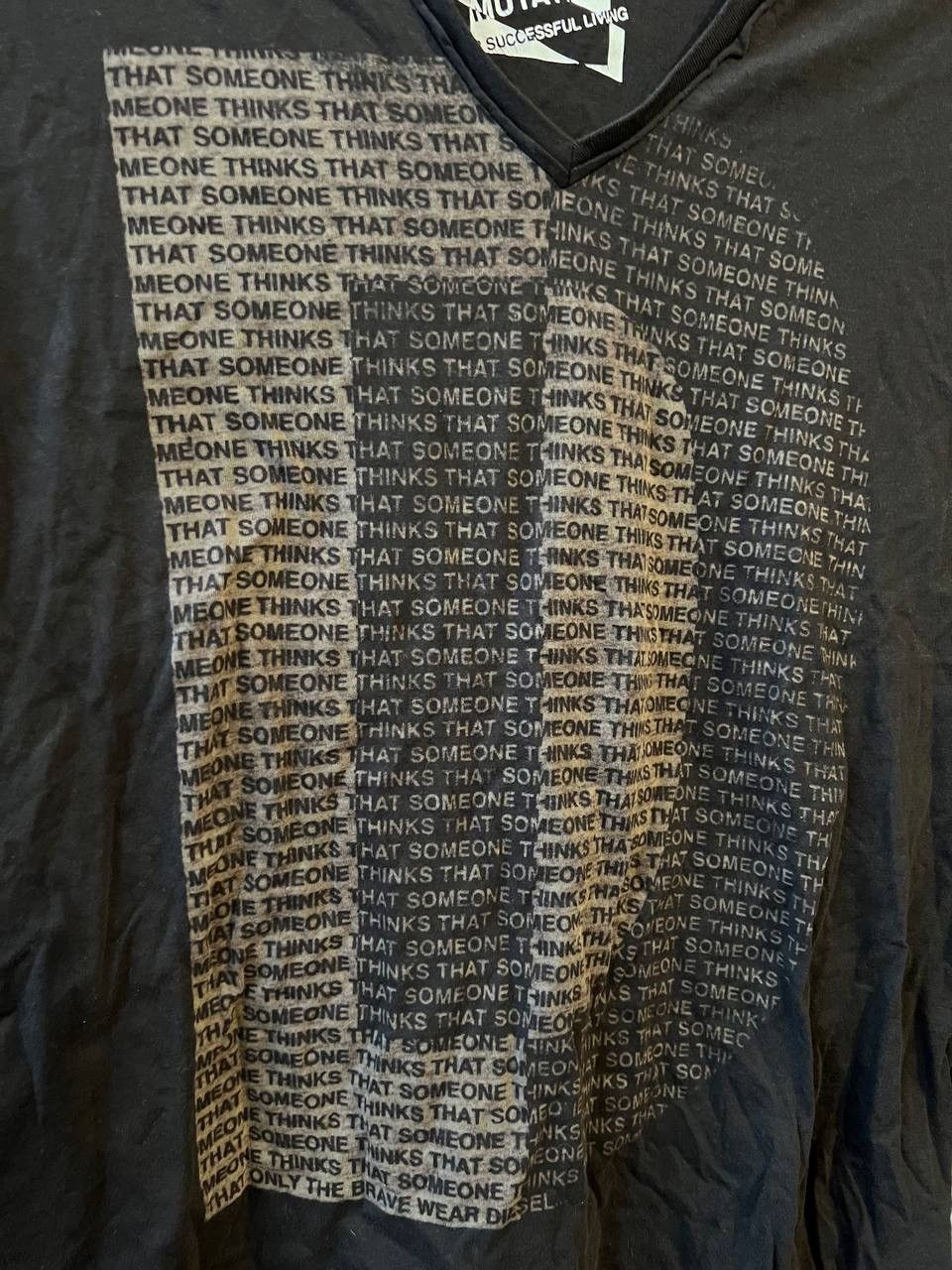 Diesel DIESEL COTTON MONOGRAM BIG MULTI LOGO LONG SLEEVE SIZE S Size US S / EU 44-46 / 1 - 6 Thumbnail