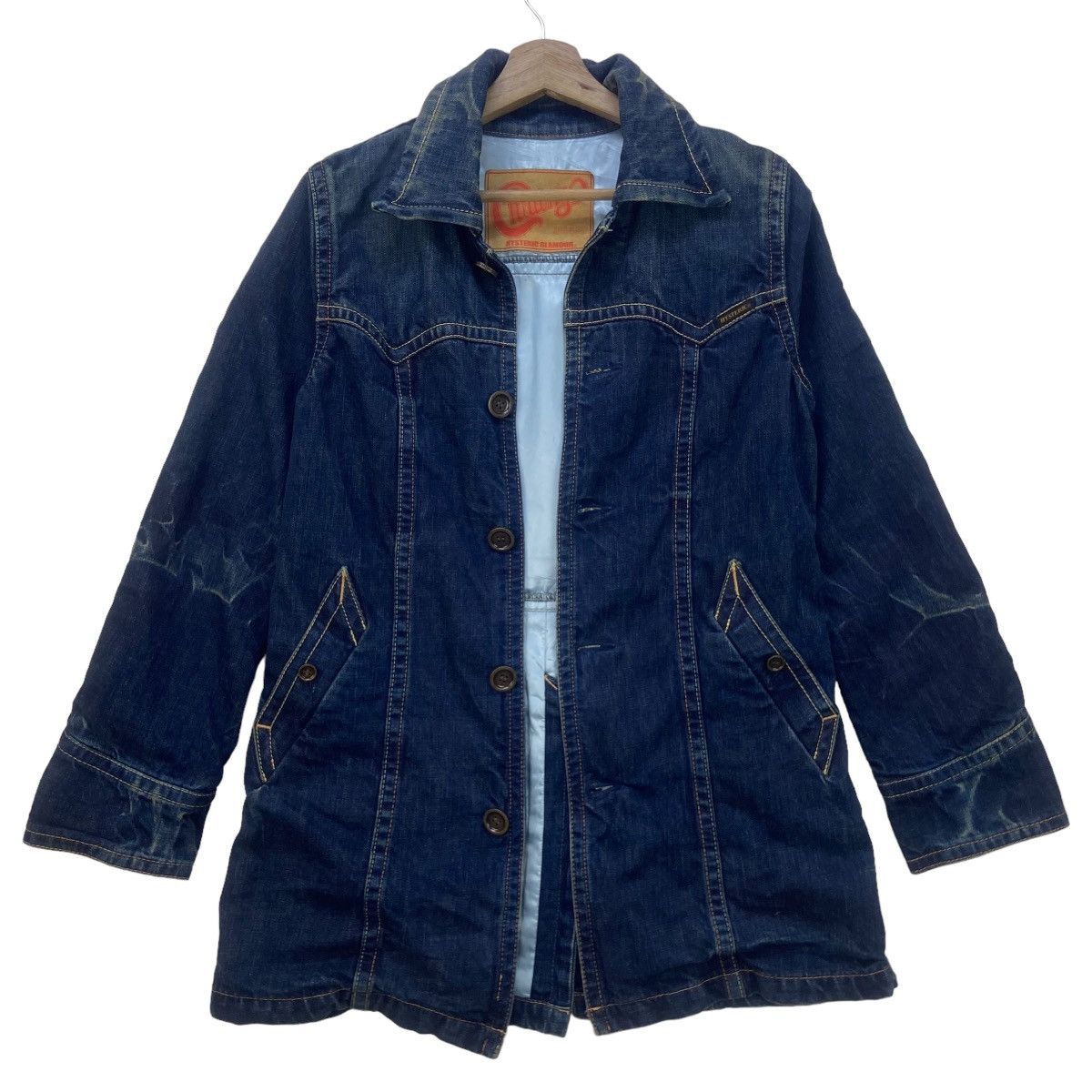 Hysteric Glamour Hysteric Glamour Chilling Jeans Denim Jacket Size S / US 4 / IT 40 - 1 Thumbnail