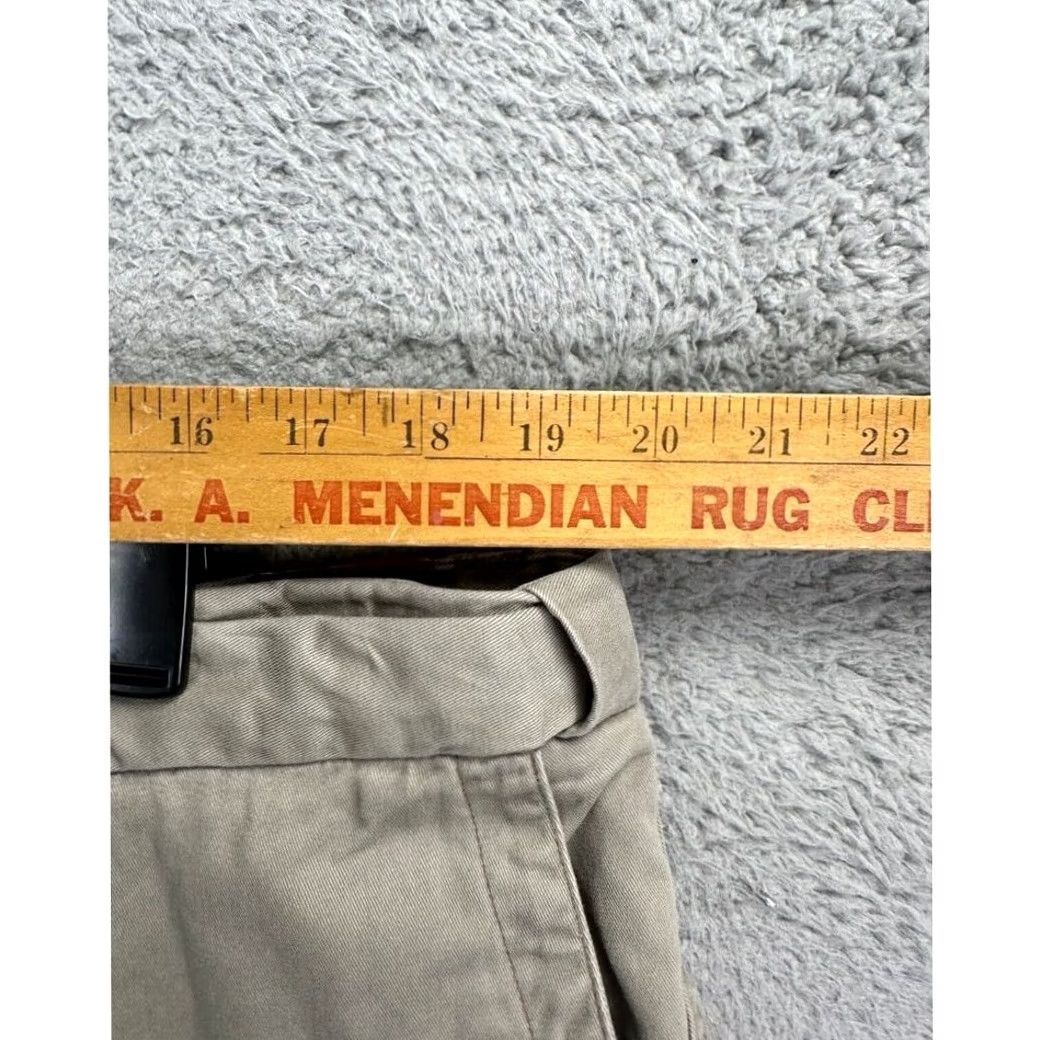 Haggar Haggar Cargo Shorts Mens 40 Tan Relaxed Beig e 100% Cotton Elastic Waist Pockets Khakis NEW Size US 40 / EU 56 - 7 Thumbnail