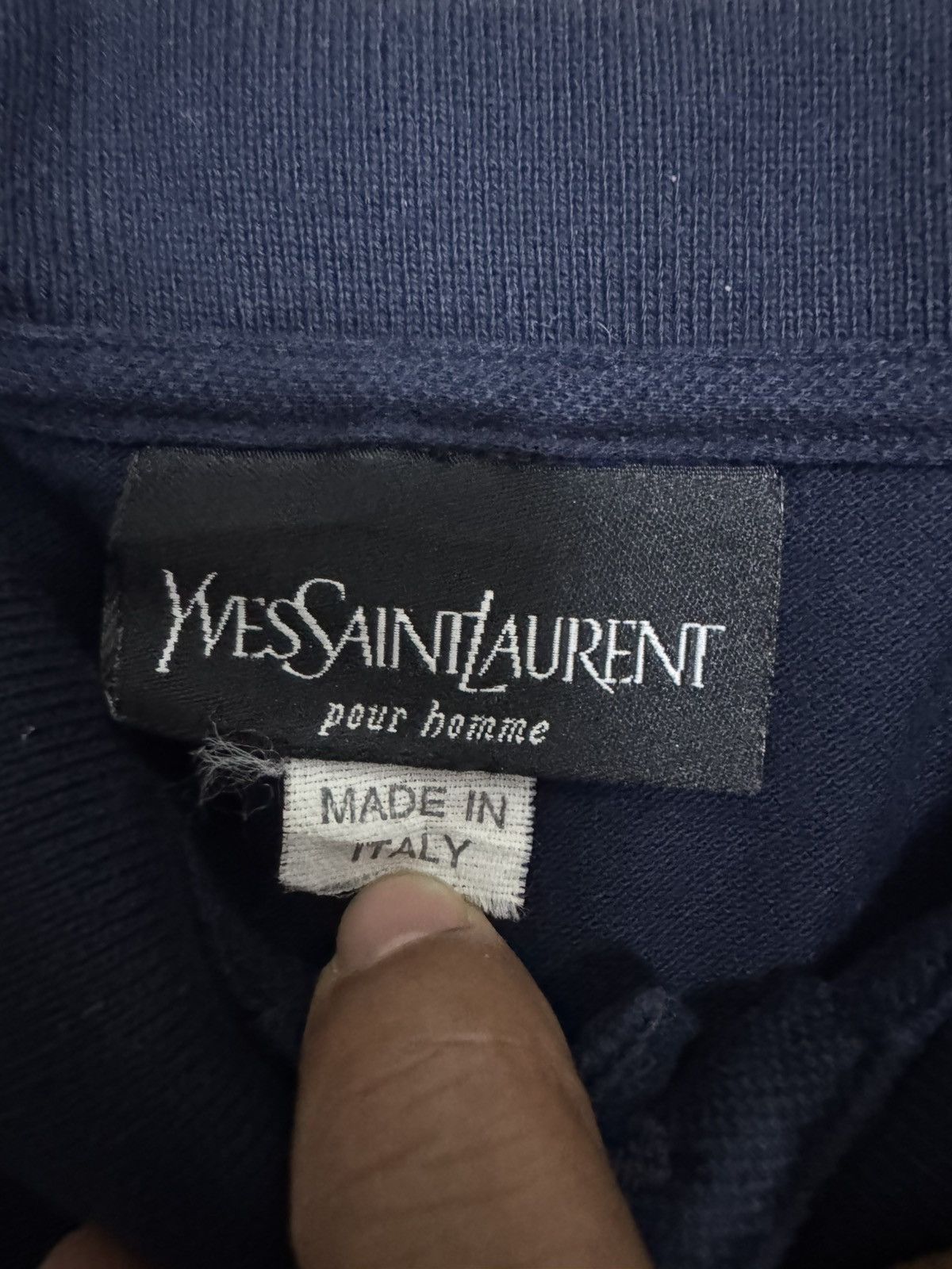 Yves Saint Laurent Yves Saint Laurent polo shirt multicolor embroidered logo Size US L / EU 52-54 / 3 - 6 Thumbnail