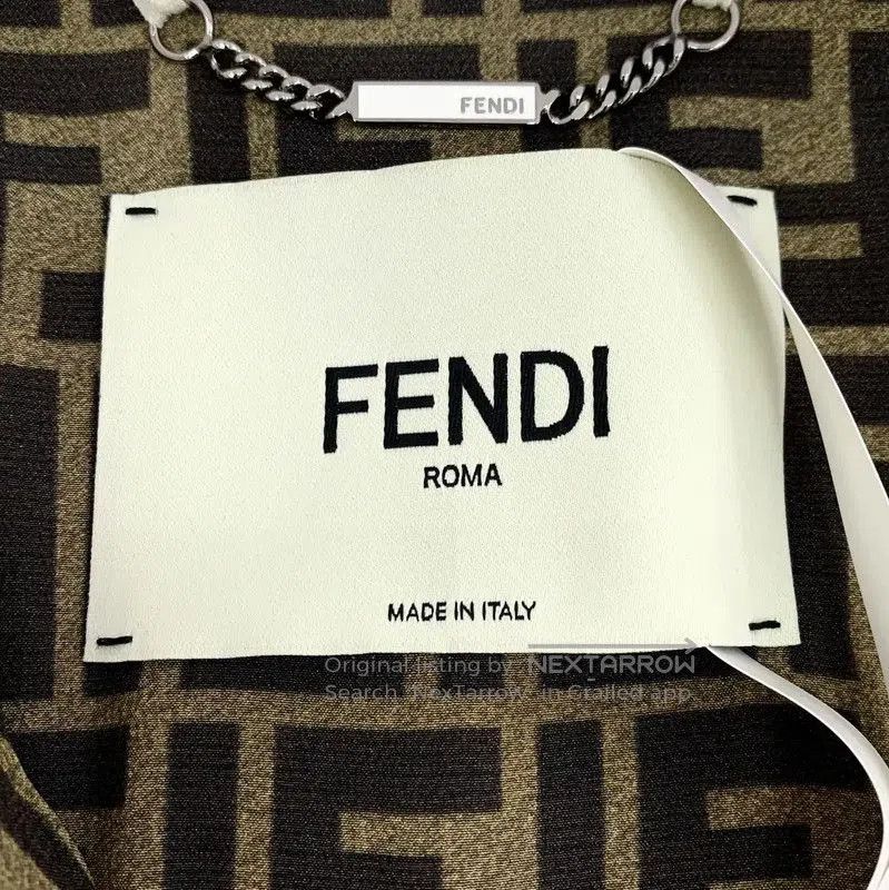 Fendi Fendi White Women's Shirt with Pockets . Size S / US 4 / IT 40 - 6 Thumbnail