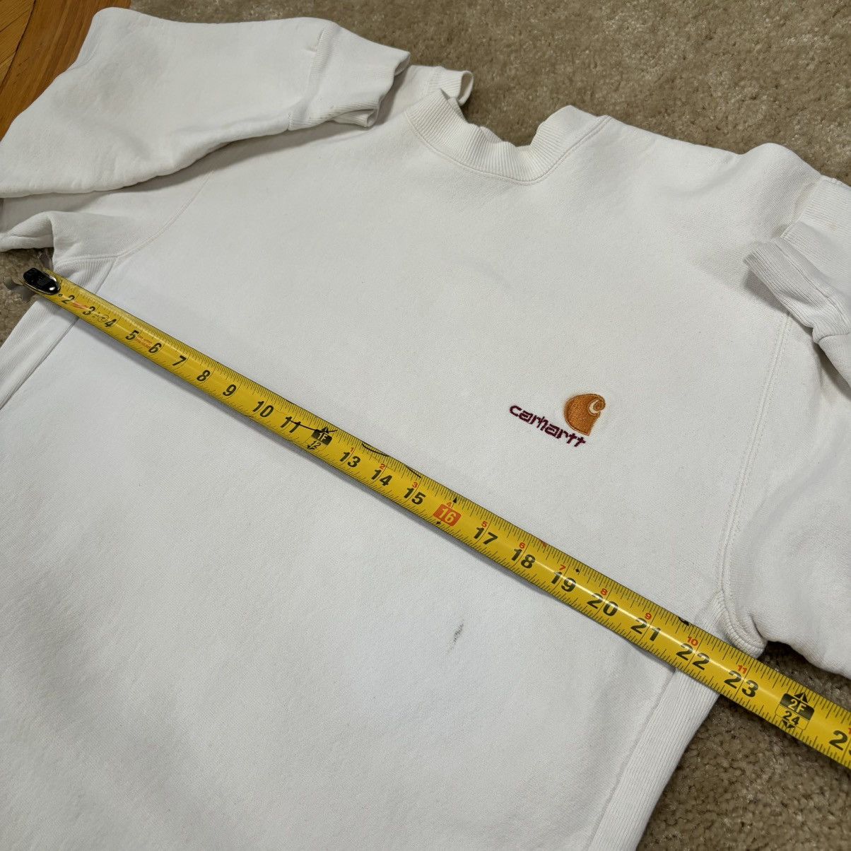 Carhartt × Vintage Vintage Carhartt Embroidered Crewneck Sweatshirt Large Size US L / EU 52-54 / 3 - 9 Thumbnail