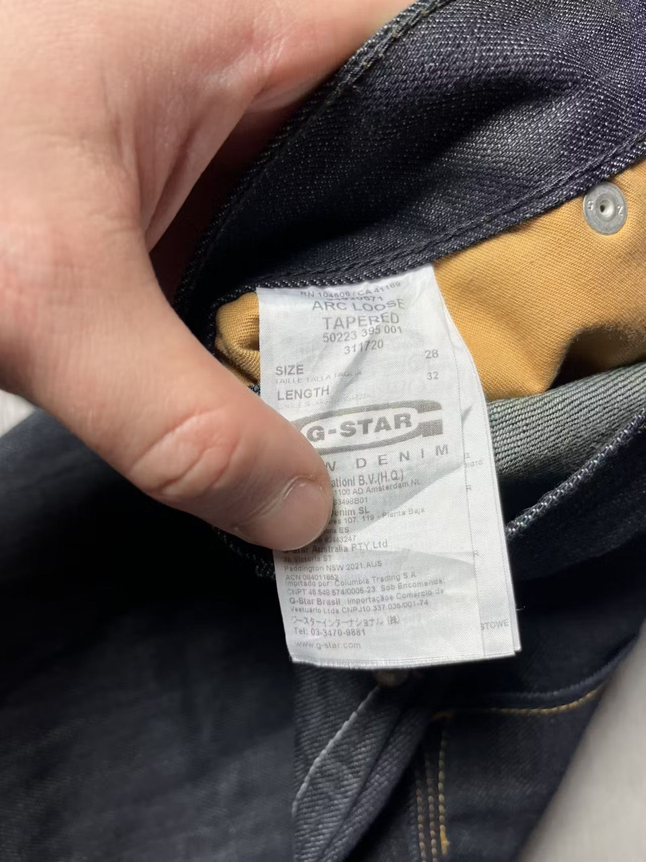 G-Star G star raw denim jeans biker style size 28/32 Size US 28 / EU 44 - 5 Thumbnail