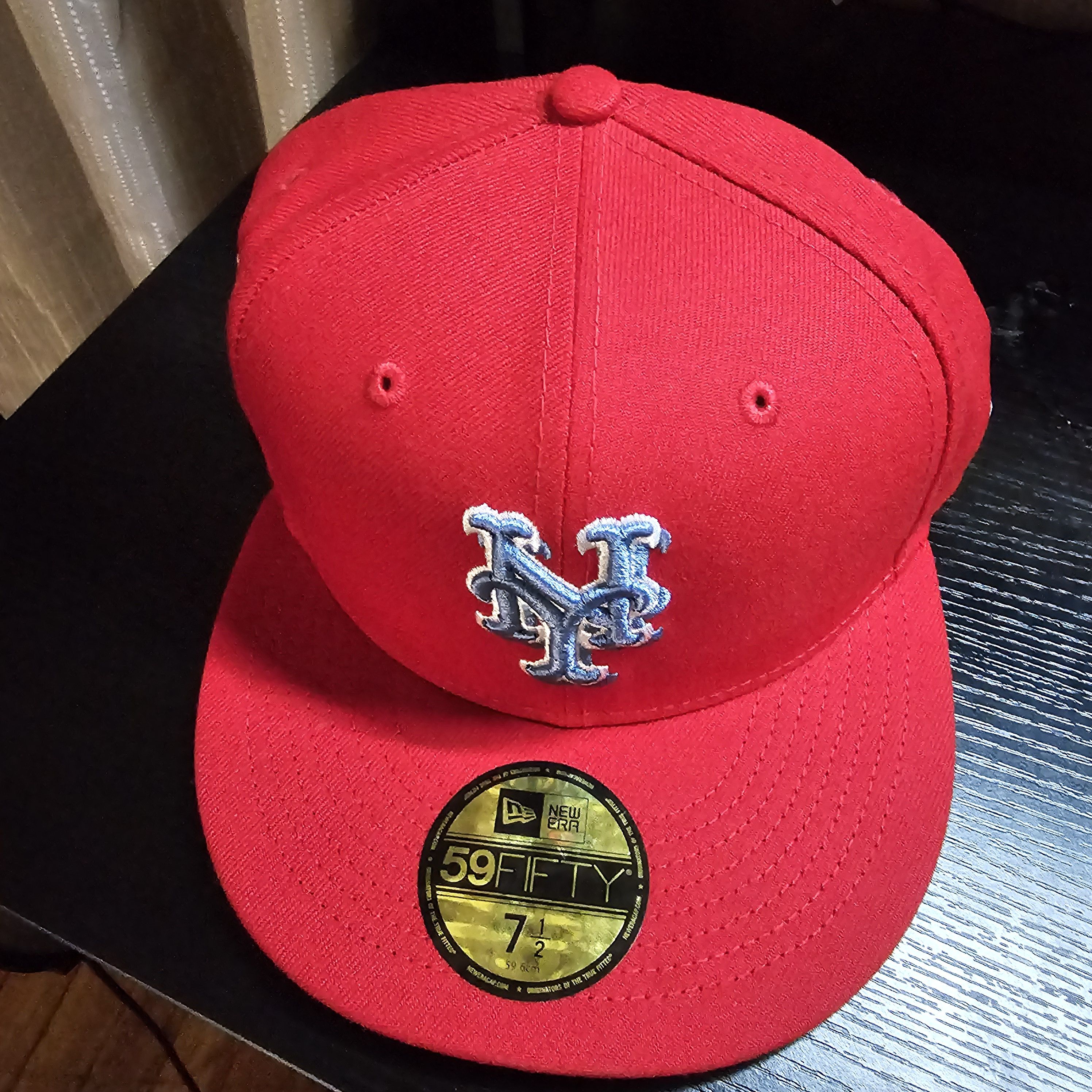 New Era Mets Sky Blue Crimson Size ONE SIZE - 3 Thumbnail